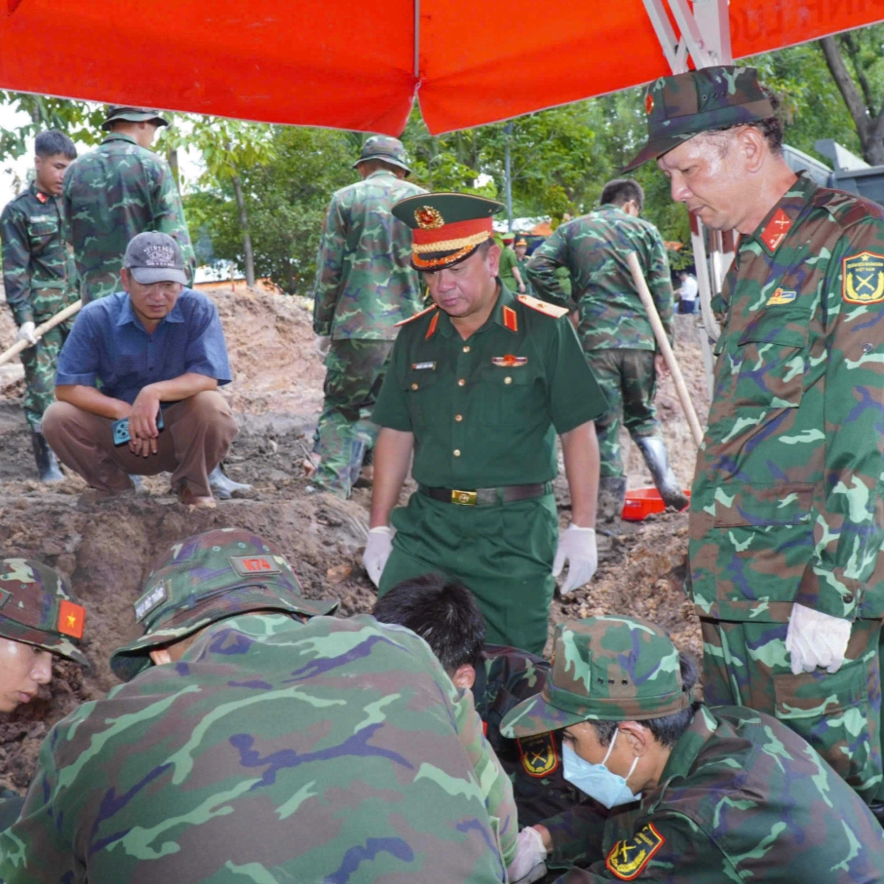 Chiến dịch "500 ngày đêm" - Đẩy nhanh tiến độ tìm kiếm, quy tập hài cốt liệt sĩ tại Công viên Lê Thị Riêng