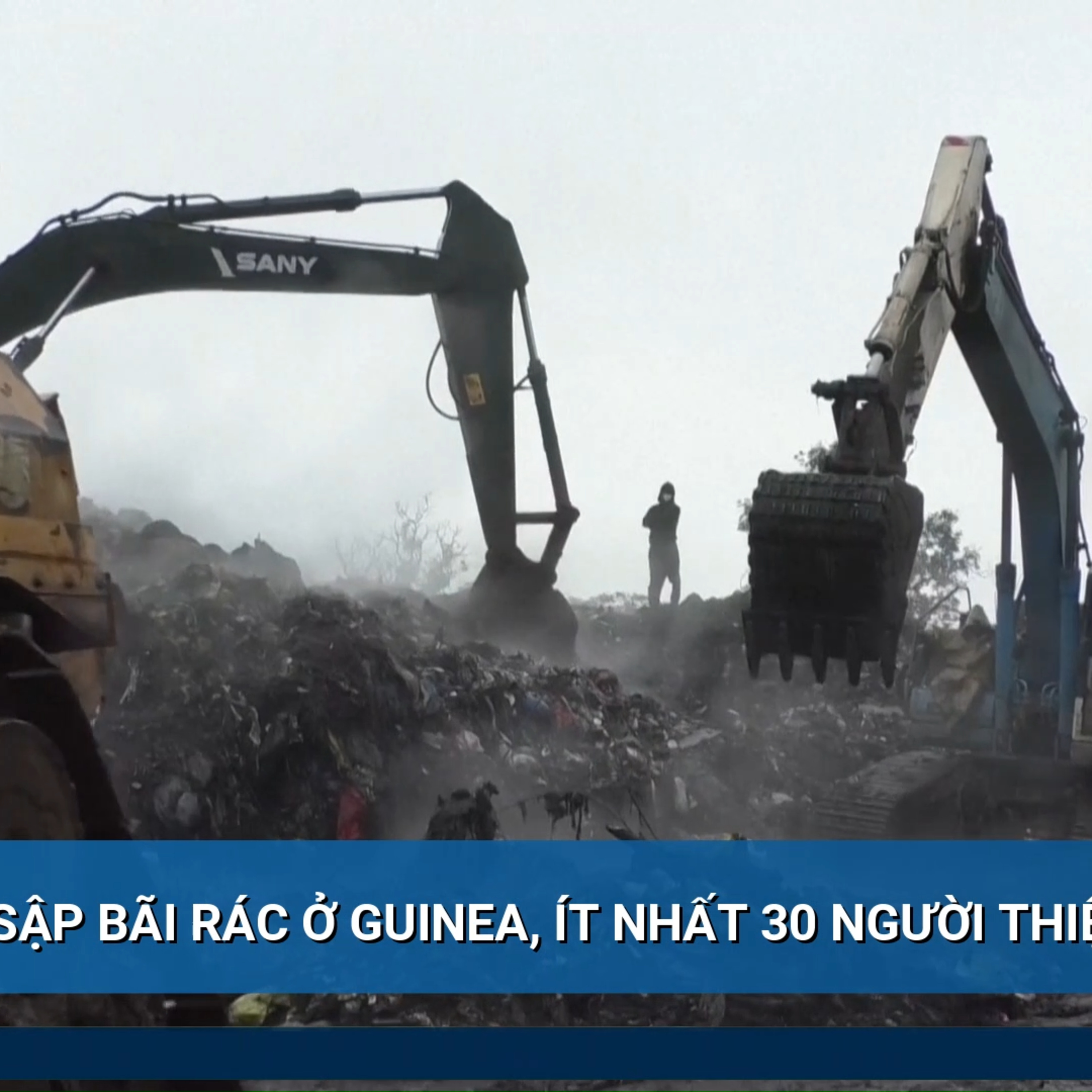 Tin trong nước - Sập bãi rác ở Guinea, ít nhất 30 người thiệt mạng