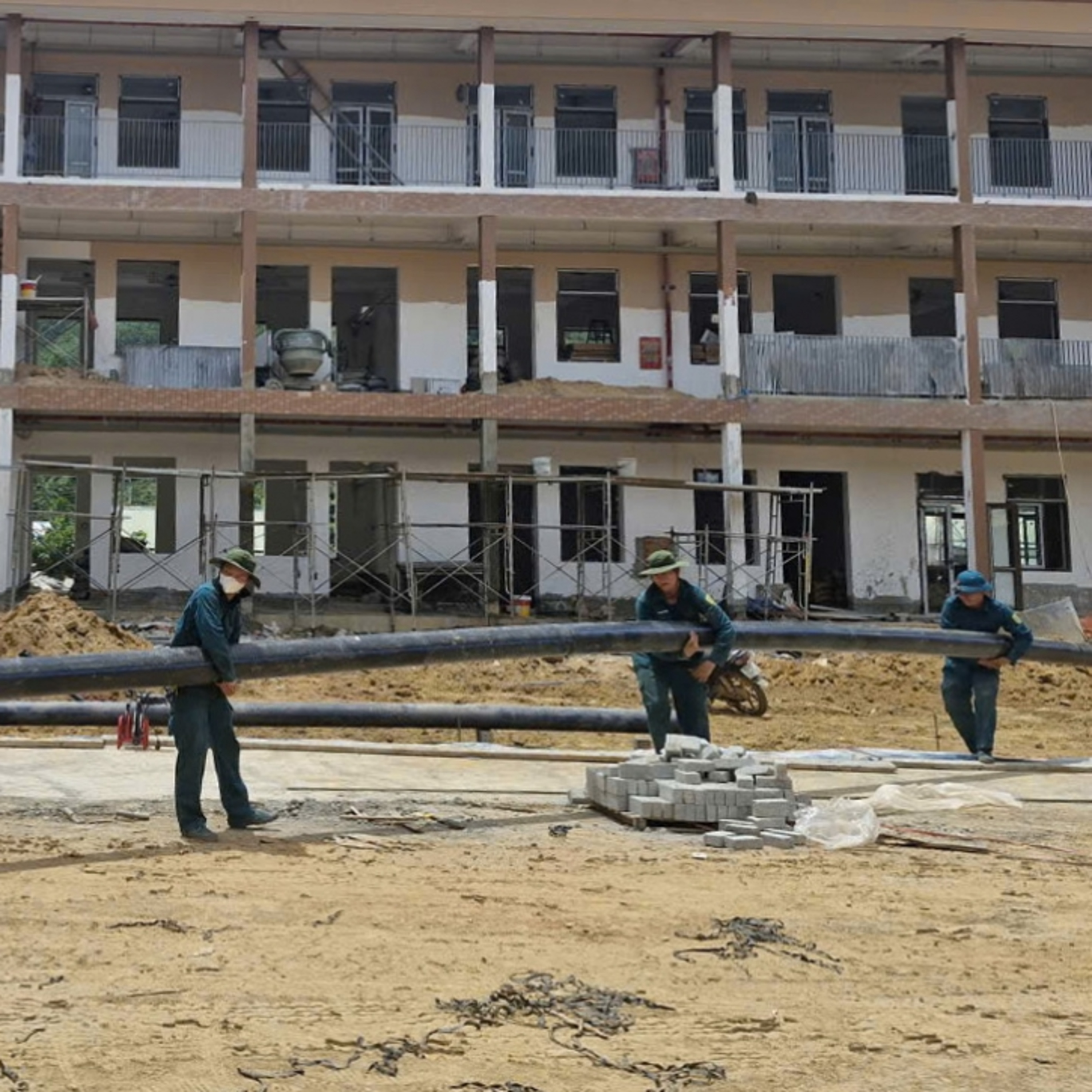 Tin Đời sống & Xã hội - Đẩy nhanh tiến độ Trường nội trú biên giới Đà Nẵng, sẵn sàng đón năm học mới