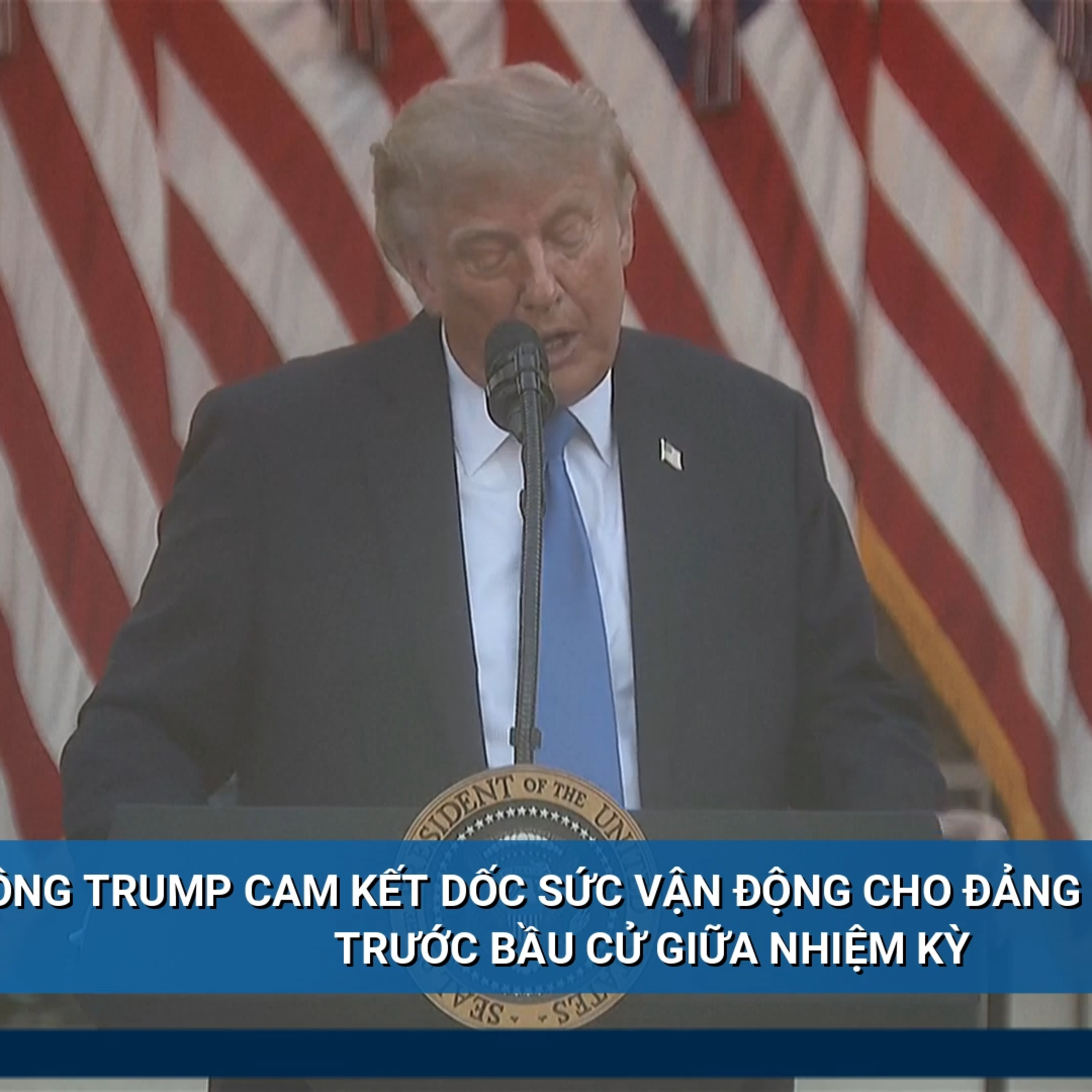 Tin quốc tế - Ông Trump cam kết dốc sức vận động cho đảng Cộng hòa trước bầu cử giữa nhiệm kỳ episode artwork
