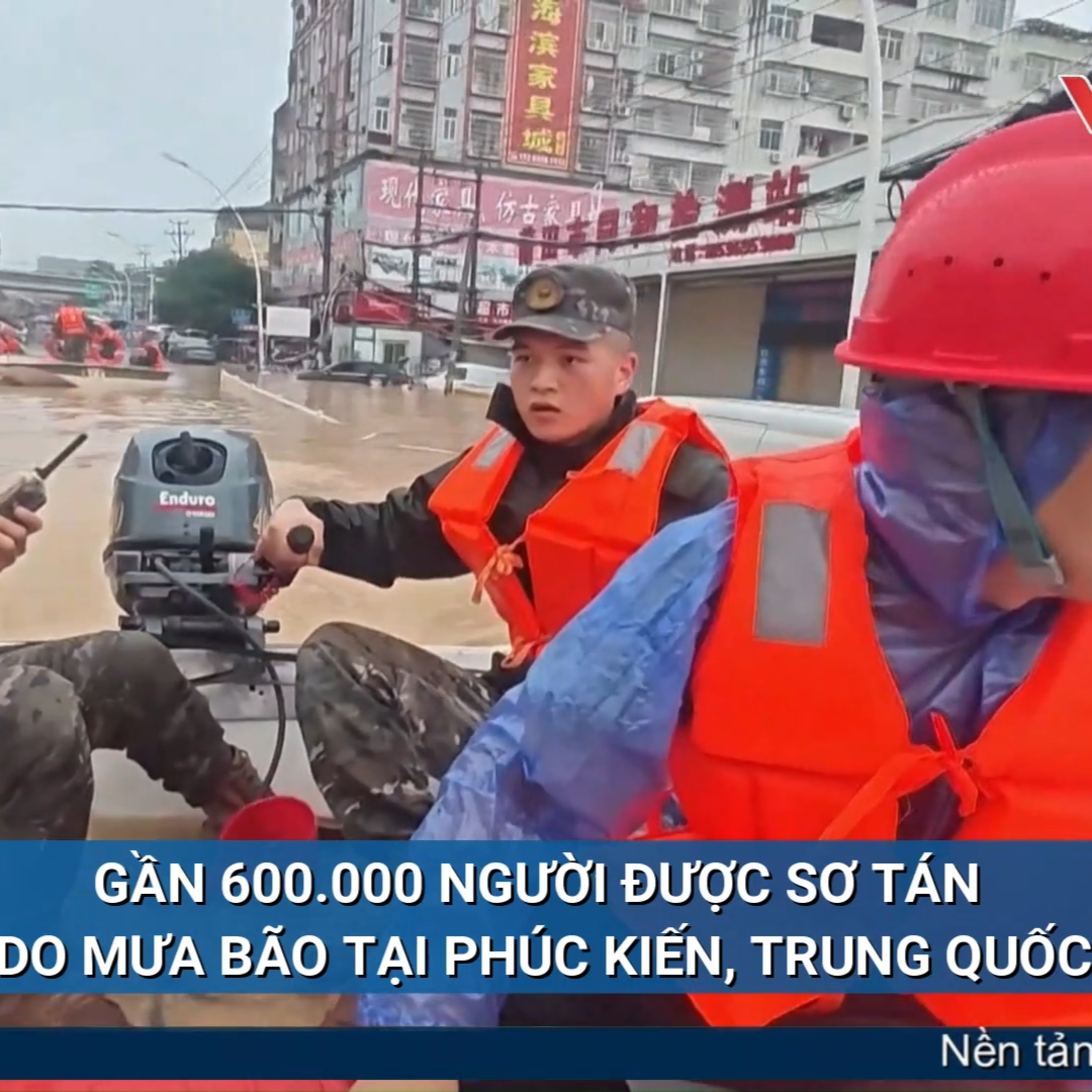 Tin quốc tế - Gần 600.000 người được sơ tán do mưa bão tại Phúc Kiến, Trung Quốc episode artwork