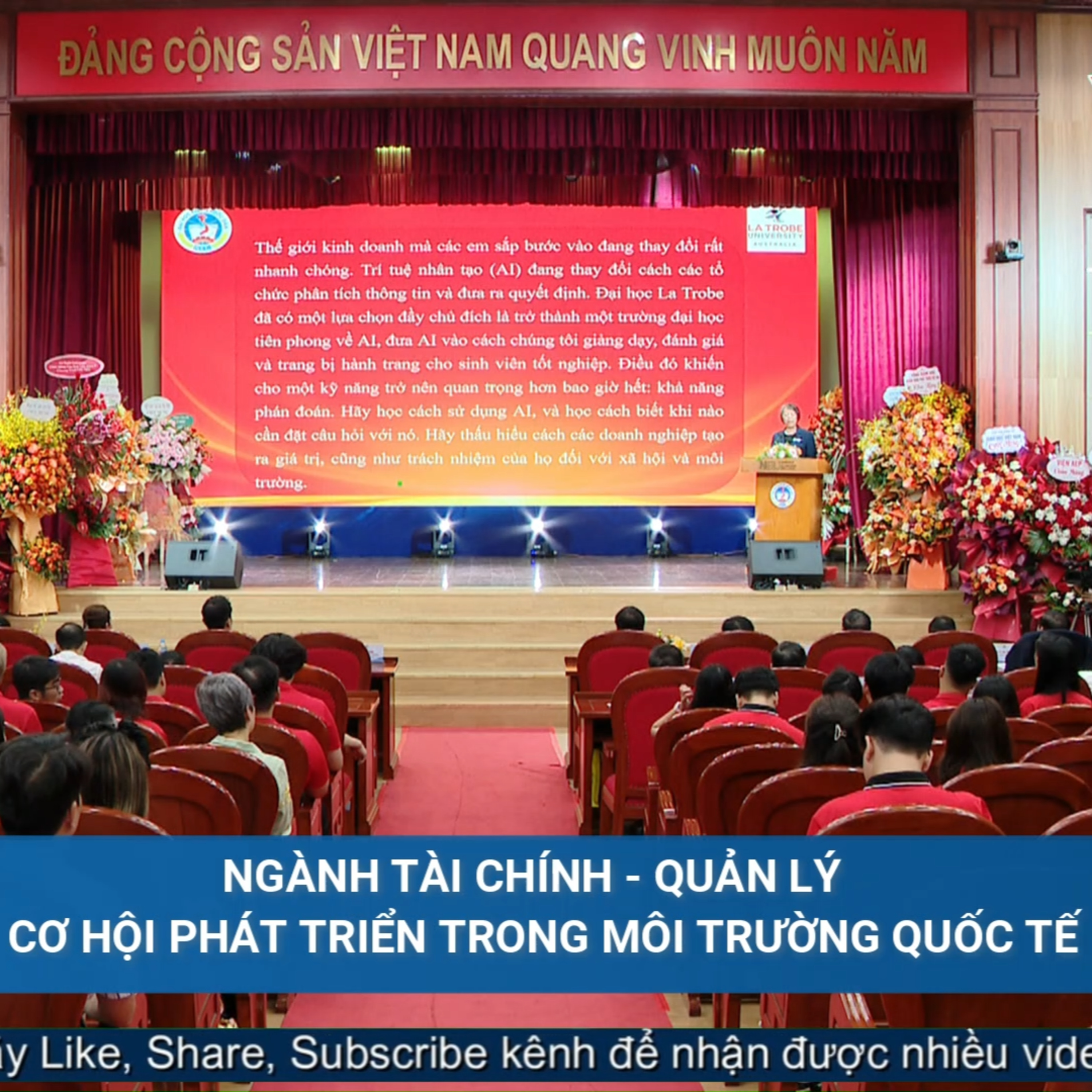 Tin trong nước - Ngành Tài chính - Quản lý, Cơ hội phát triển trong môi trường quốc tế episode artwork