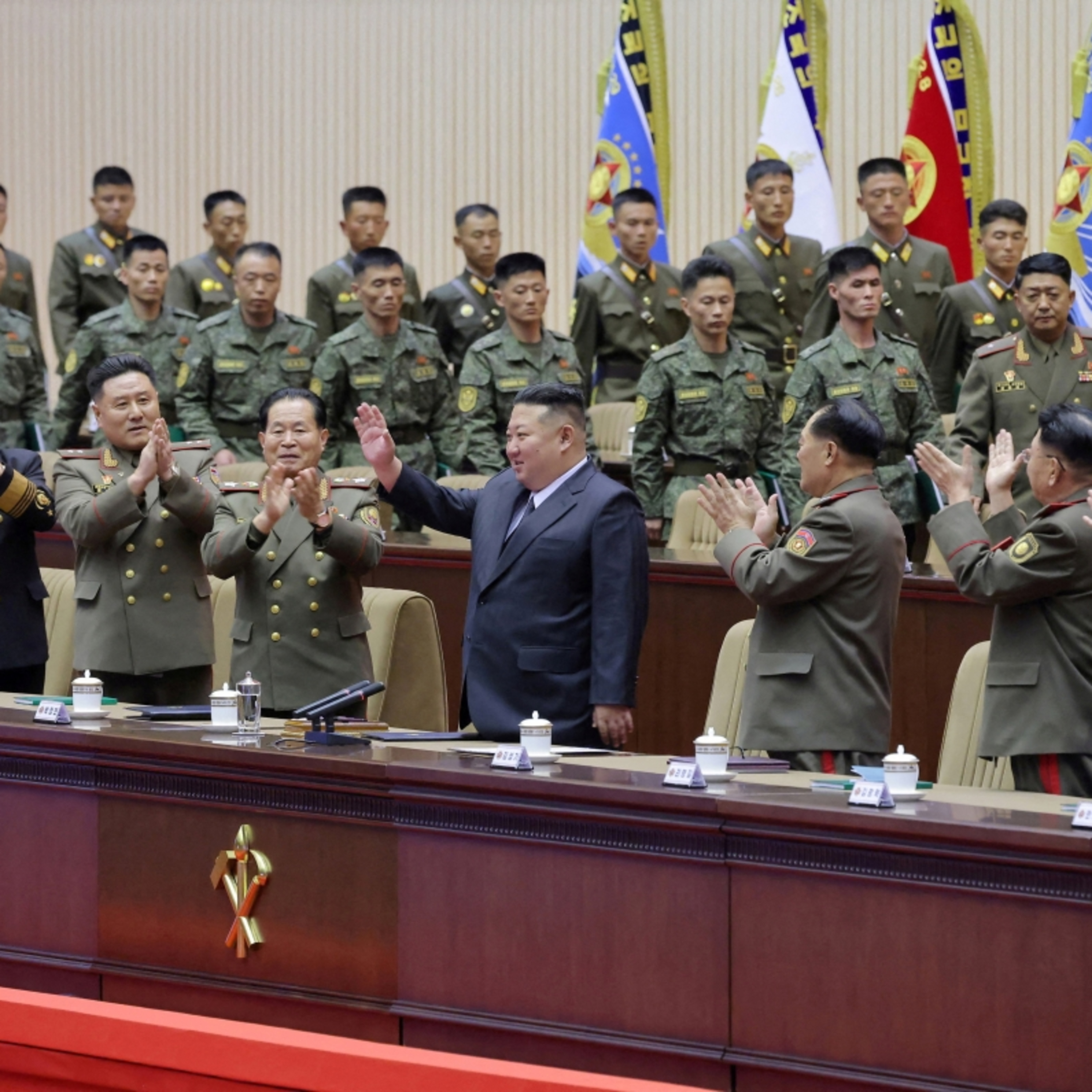 Tin thế giới - Ông Kim Jong Un dự hội nghị các chỉ huy đại đội quân đội Triều Tiên