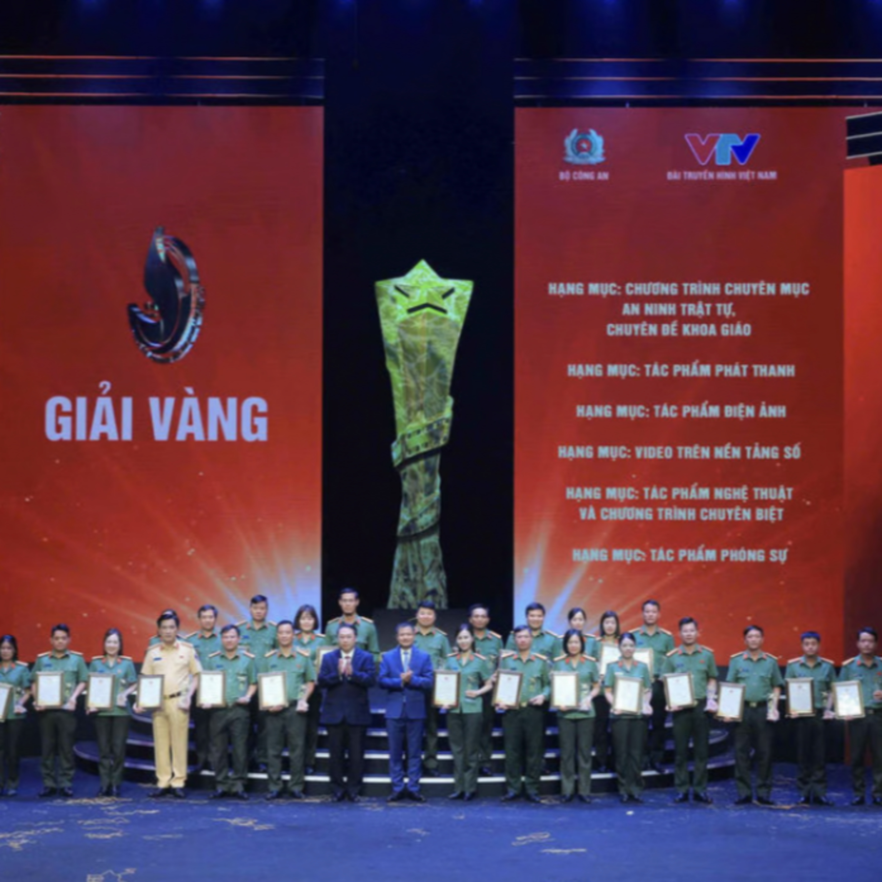 Tin trong nước - 35 giải Vàng được trao tại Liên hoan Truyền hình, Phát thanh, Điện ảnh Công an nhân dân lần thứ XV