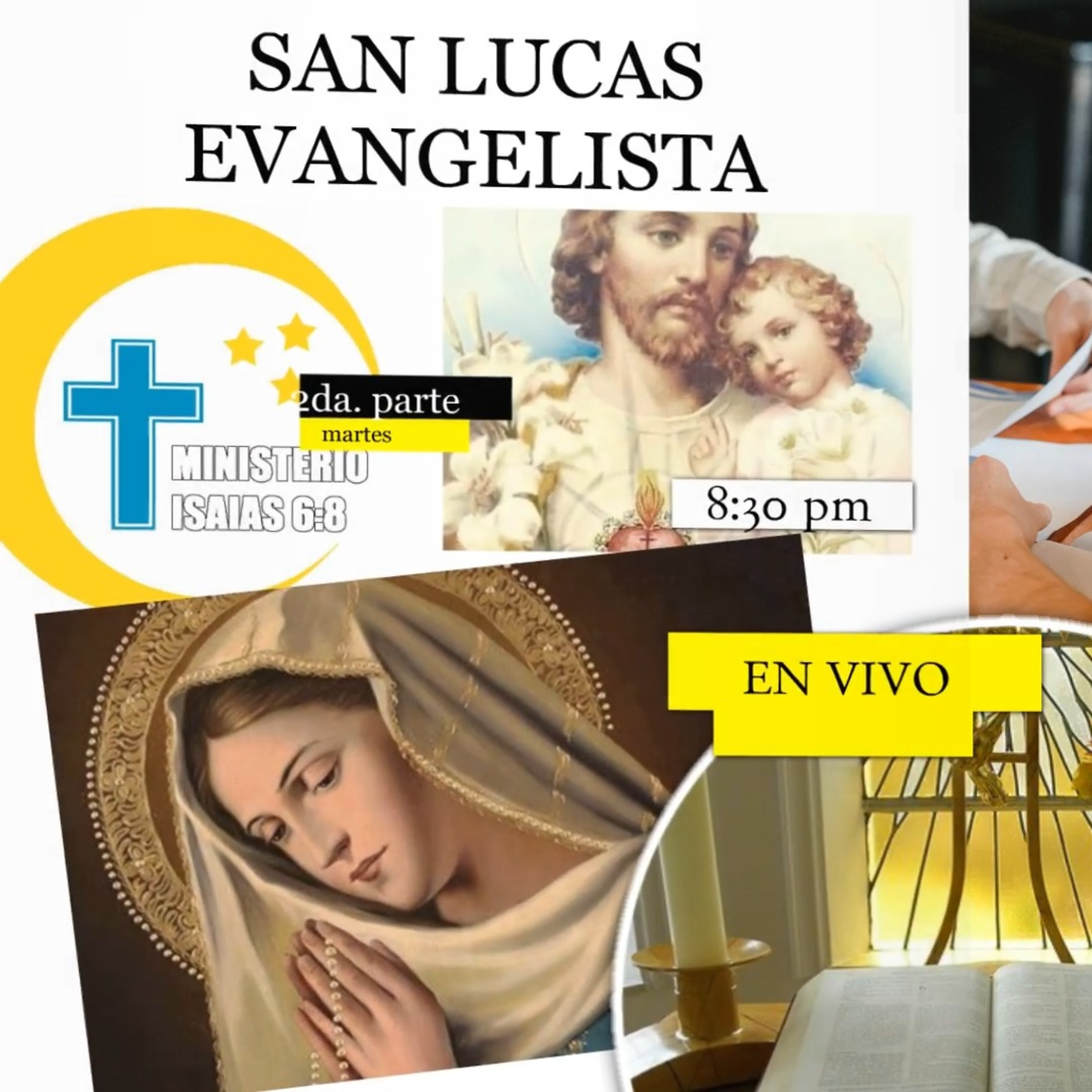 RADIO ISAIAS 6,8 Heme aquí Señor.