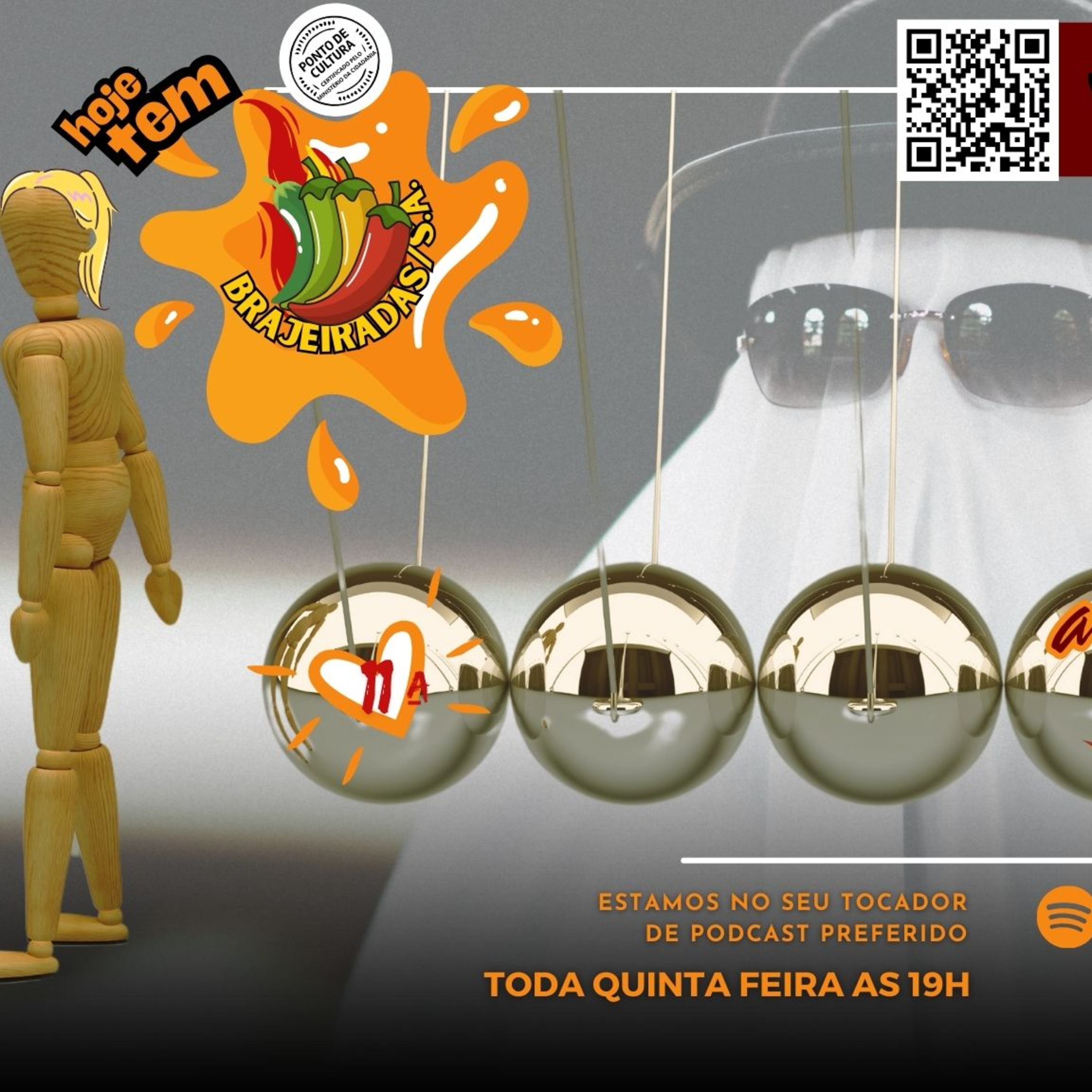 🌟 EPISÓDIO 226 DO BRAJEIRADAS S/A: "NO JOB OU NO LOVE, MANTENHA O BOM HUMOR!" 🌟 episode artwork