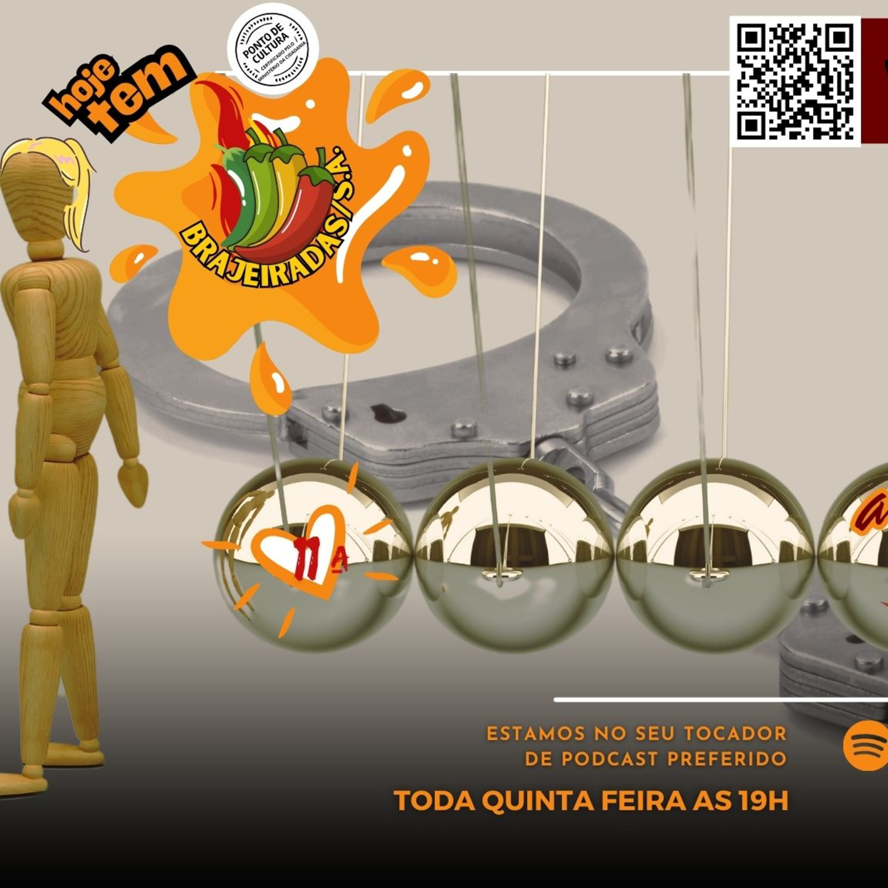 🎙️ Brajeiradas S/A – Ep. 227 | Temp. 11 - No job ou no love... o caminho é ser livre! episode artwork