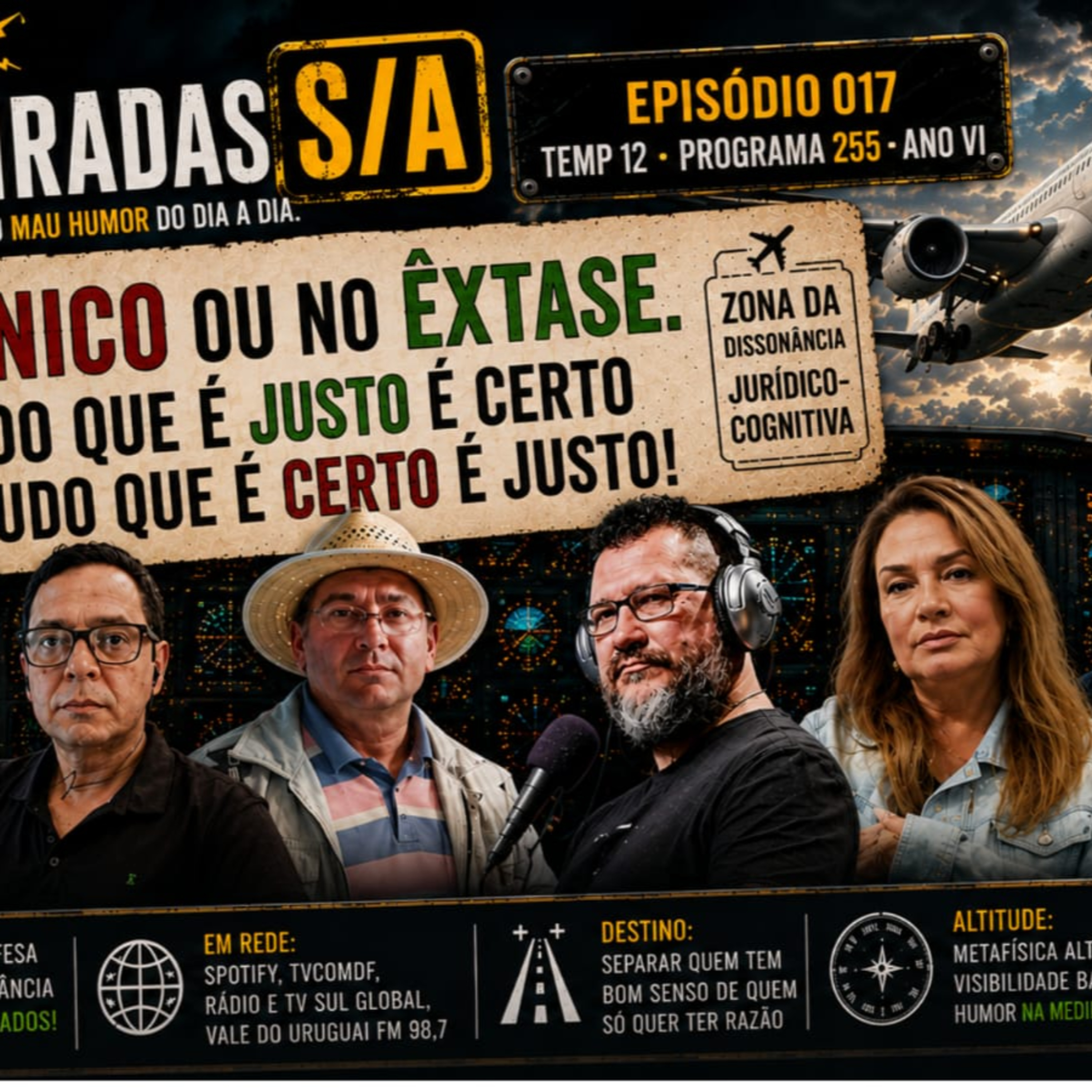 🚨✈️ SENHORAS E SENHORES, APERTEM OS CINTOS! episode artwork