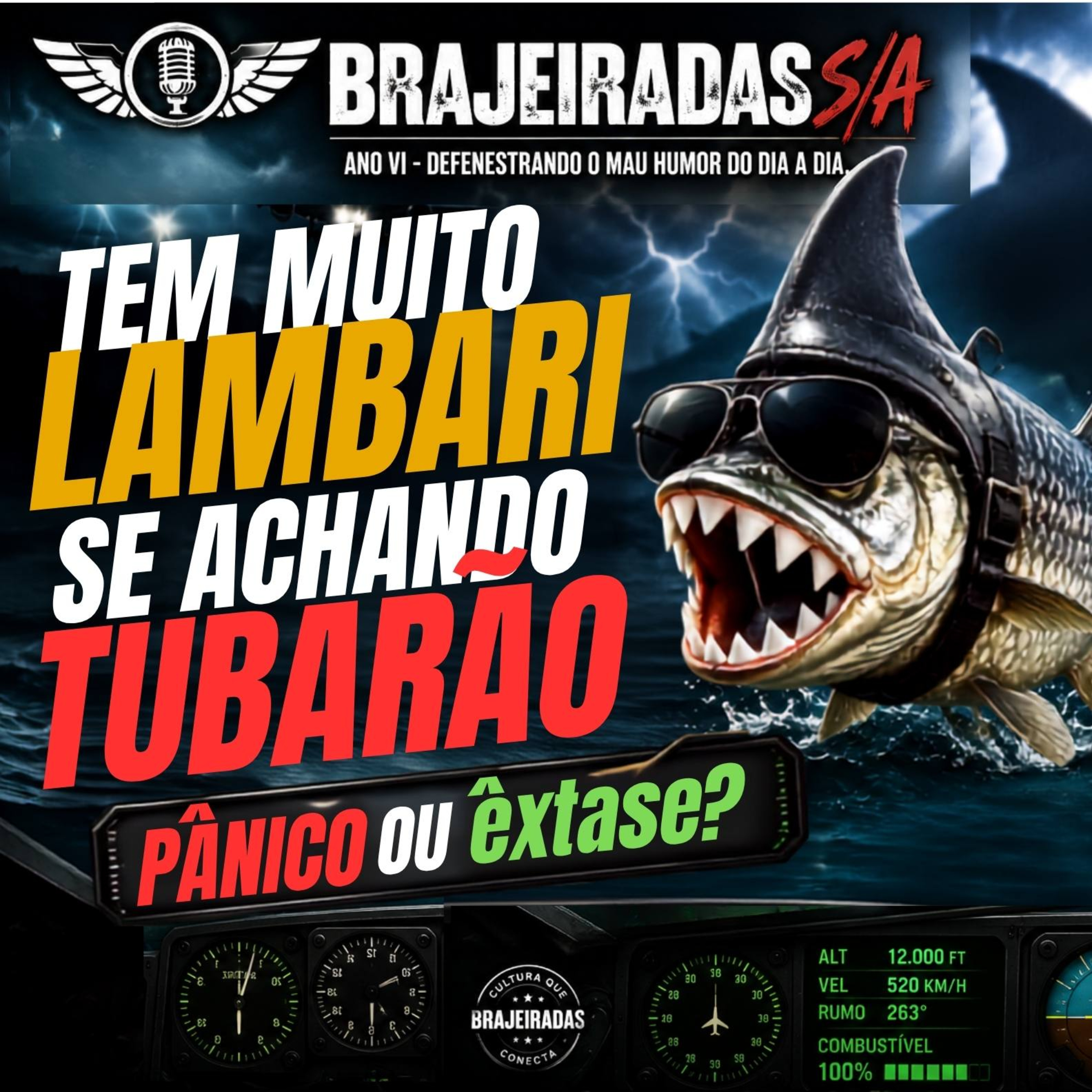 🐟 Tem muito lambari se achando tubarão... e talvez você conheça alguns! episode artwork