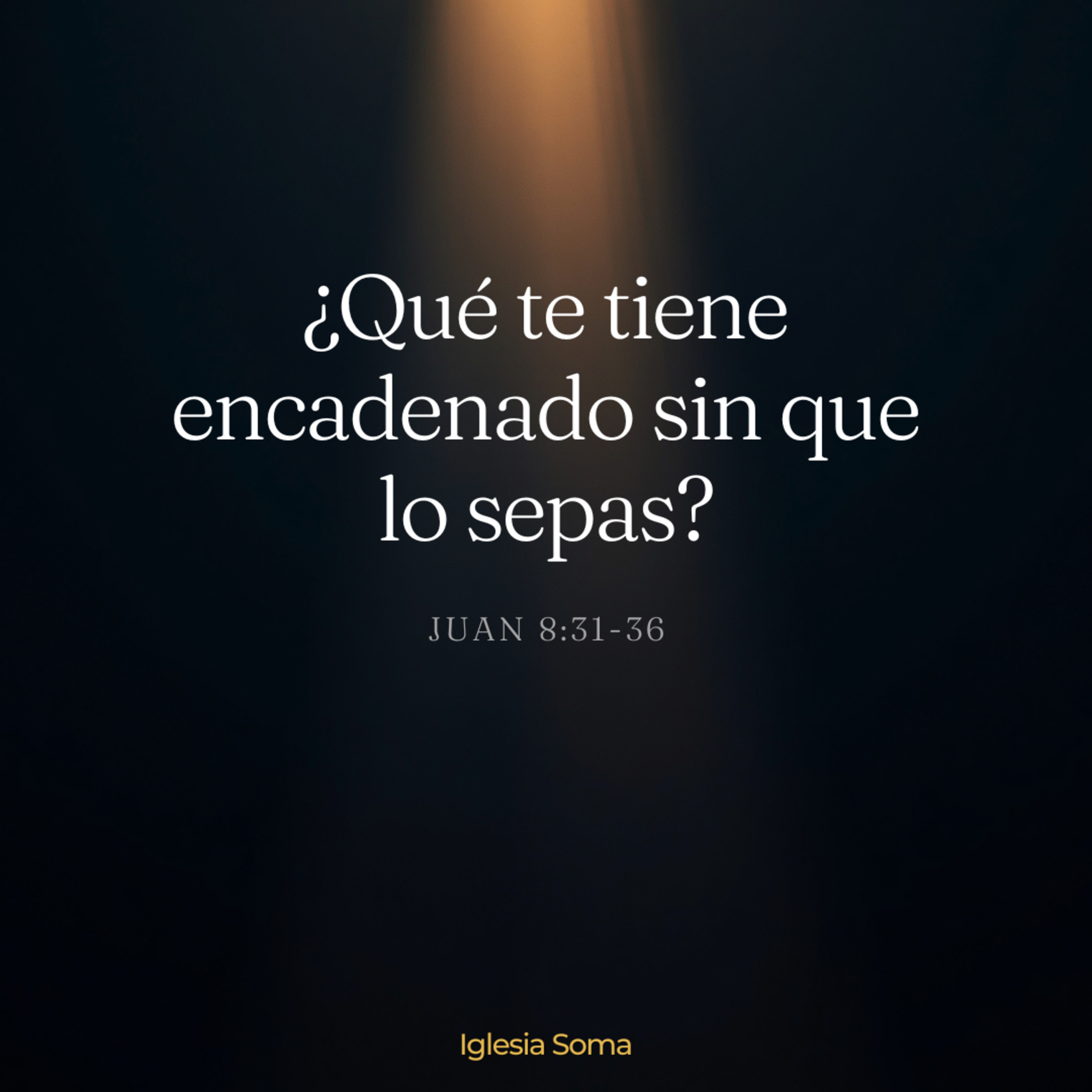 ¿Qué te tiene encadenado sin que lo sepas? Juan 8:31-36 episode artwork