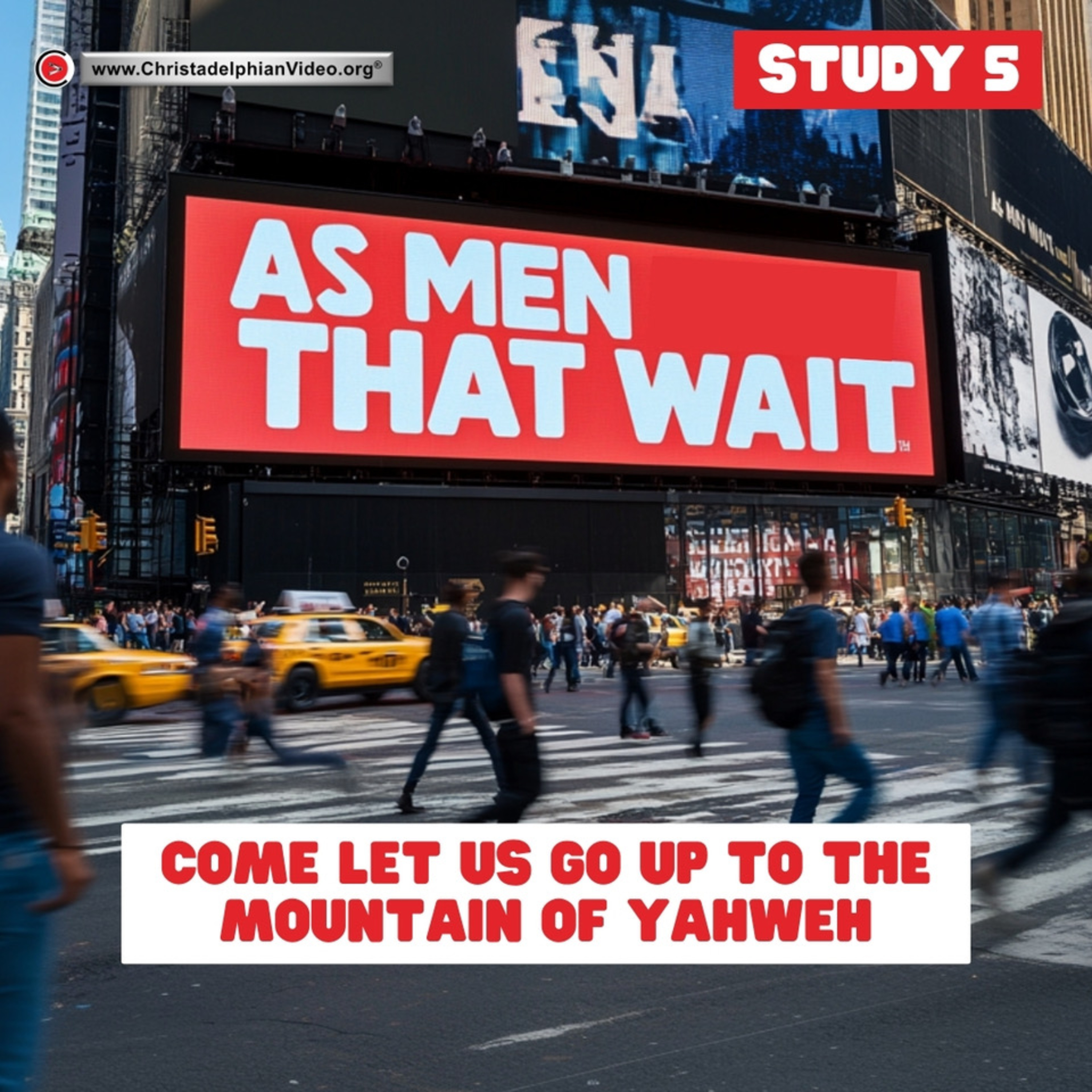 As Men That Wait #5 'Come let us go up to the Mountain of Yahweh' with jonathan Bowen