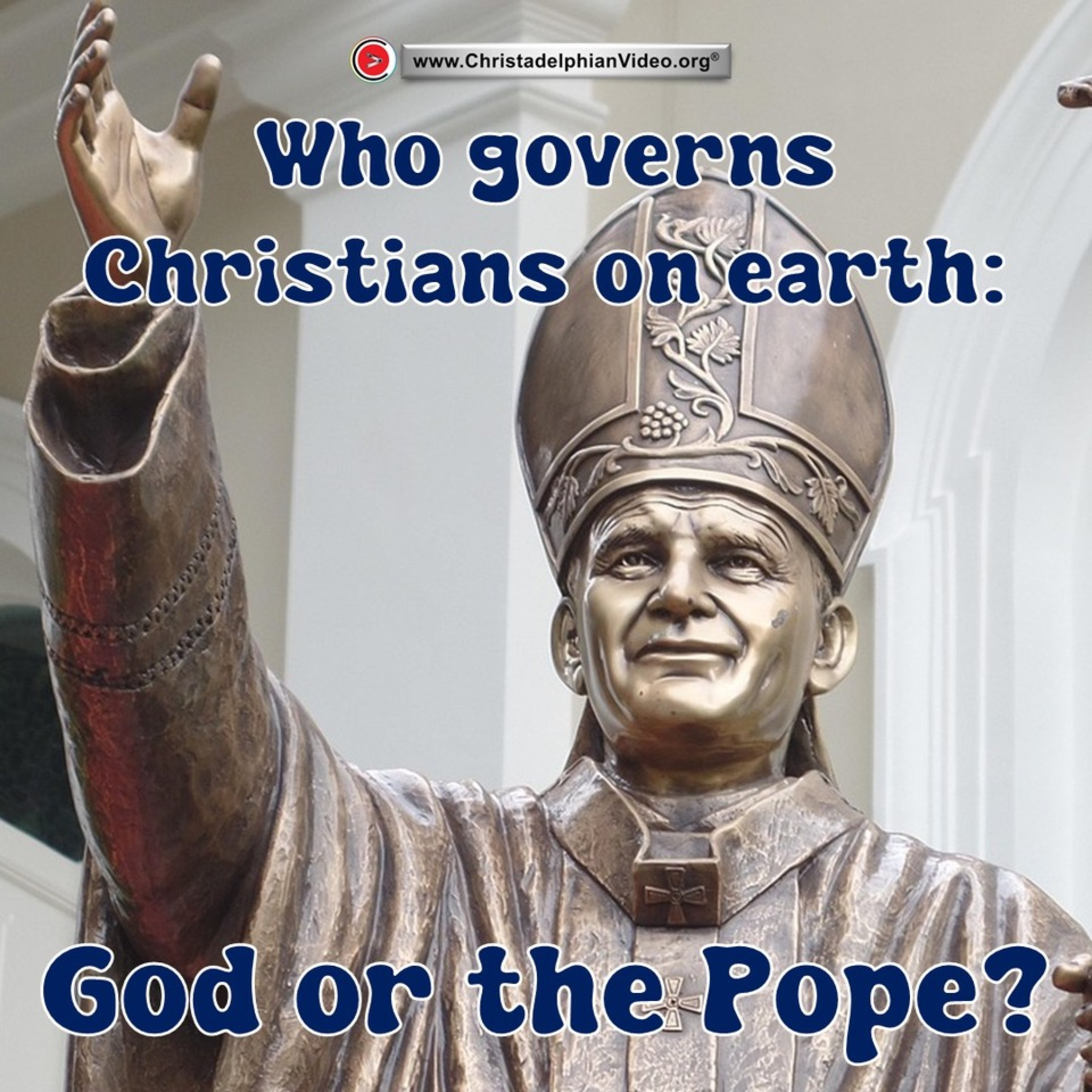 Who governs Christians on earth God or the Pope? (with William Mansfield) episode artwork