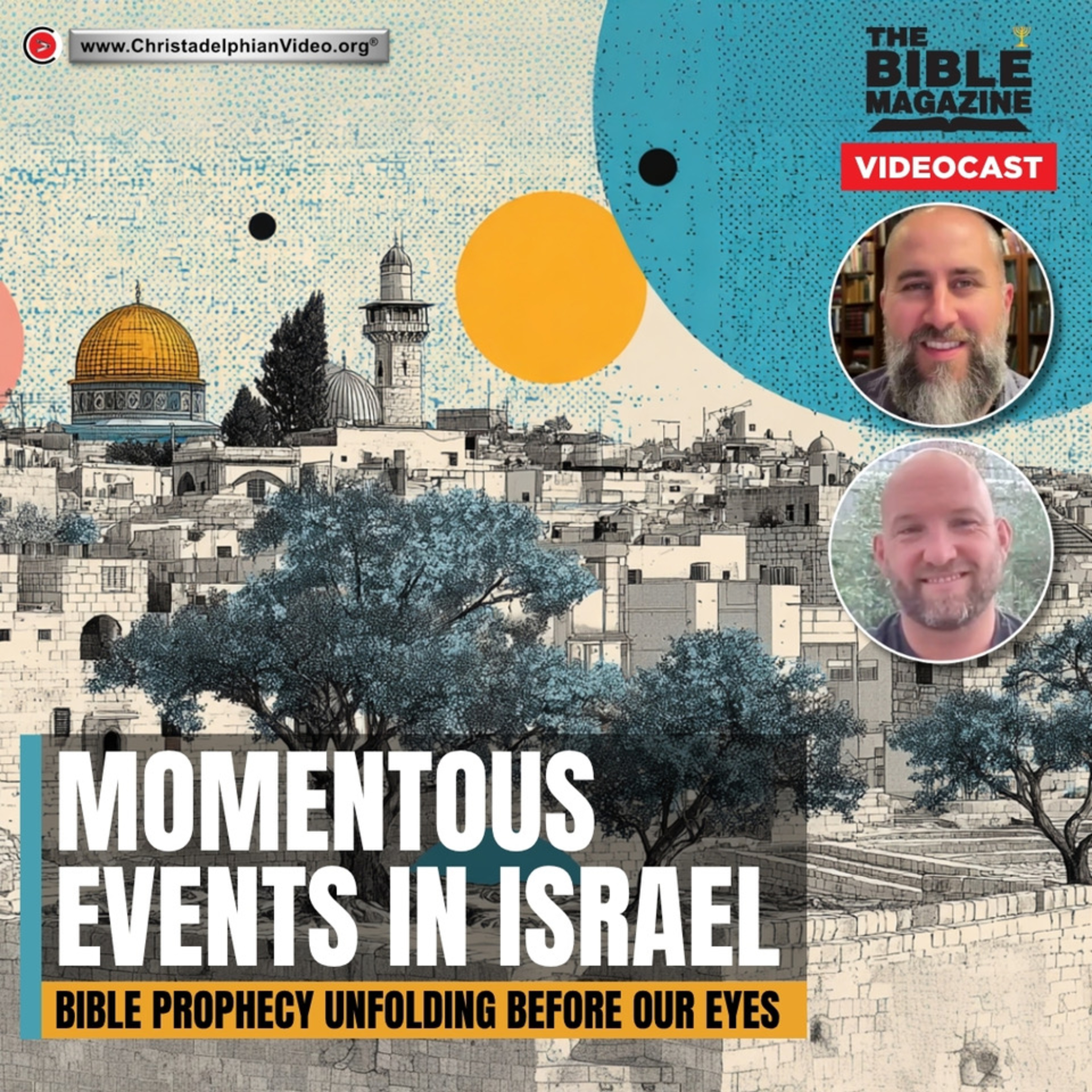 Unscripted: Momentous Events in Israel... Bible Prophecy Unfolding before our eyes! Unscripted conversation with Pete Owen and John Billington episode artwork