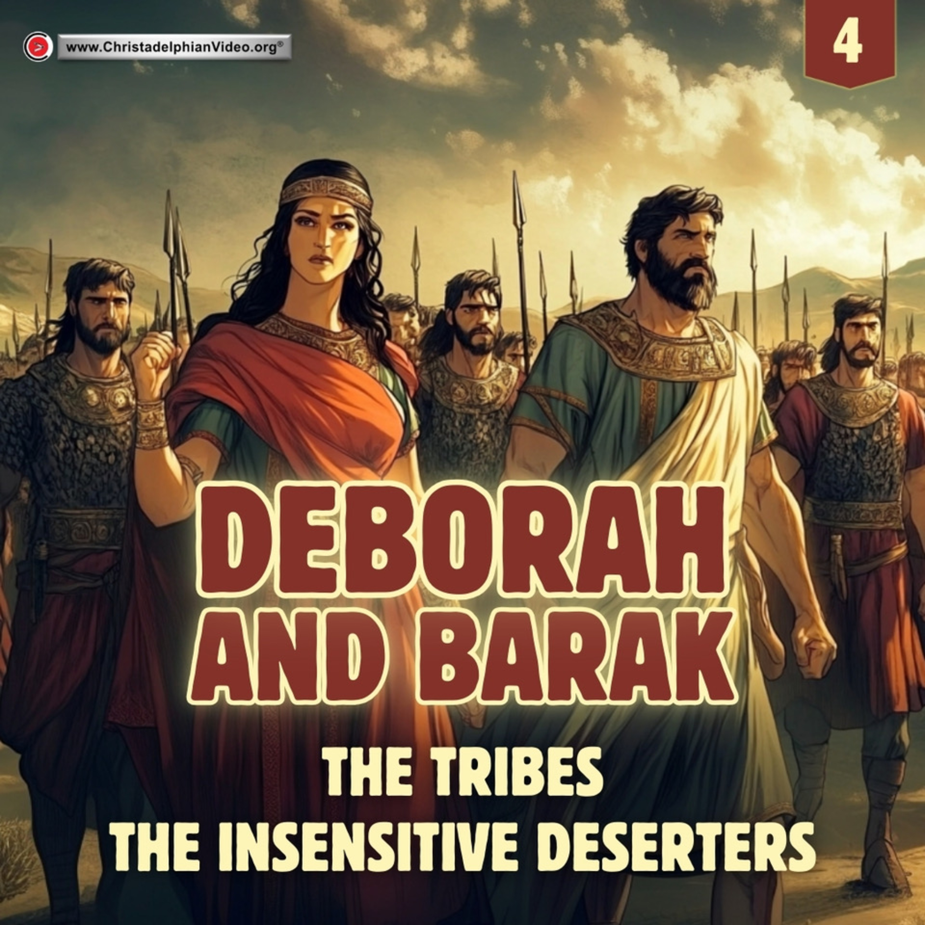 Deborah and Barak: #4 'The Tribes, The Insensitive Deserters' with Sam Bailey episode artwork