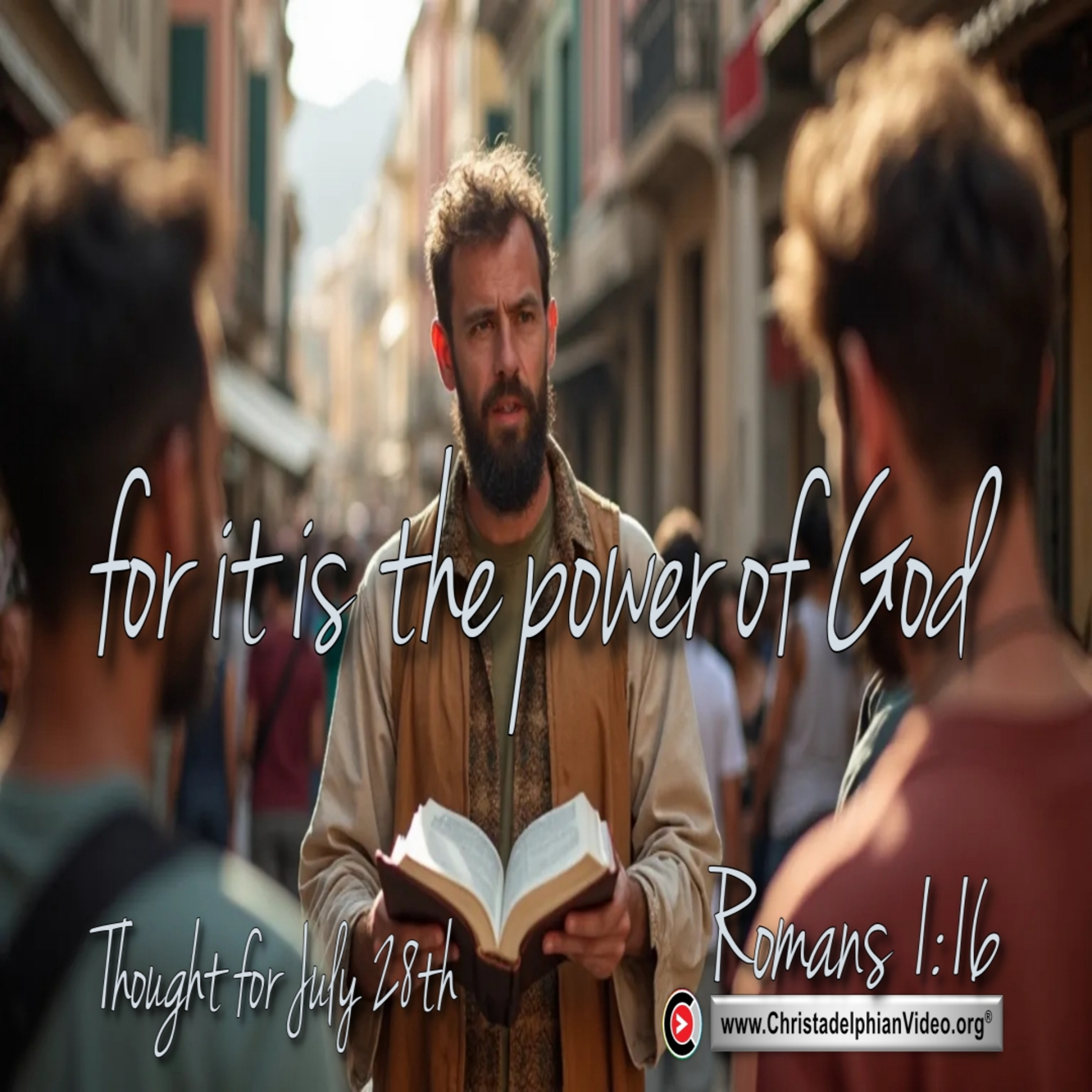 Daily Readings & Thought for July 28th “THE POWER OF GOD’ episode artwork