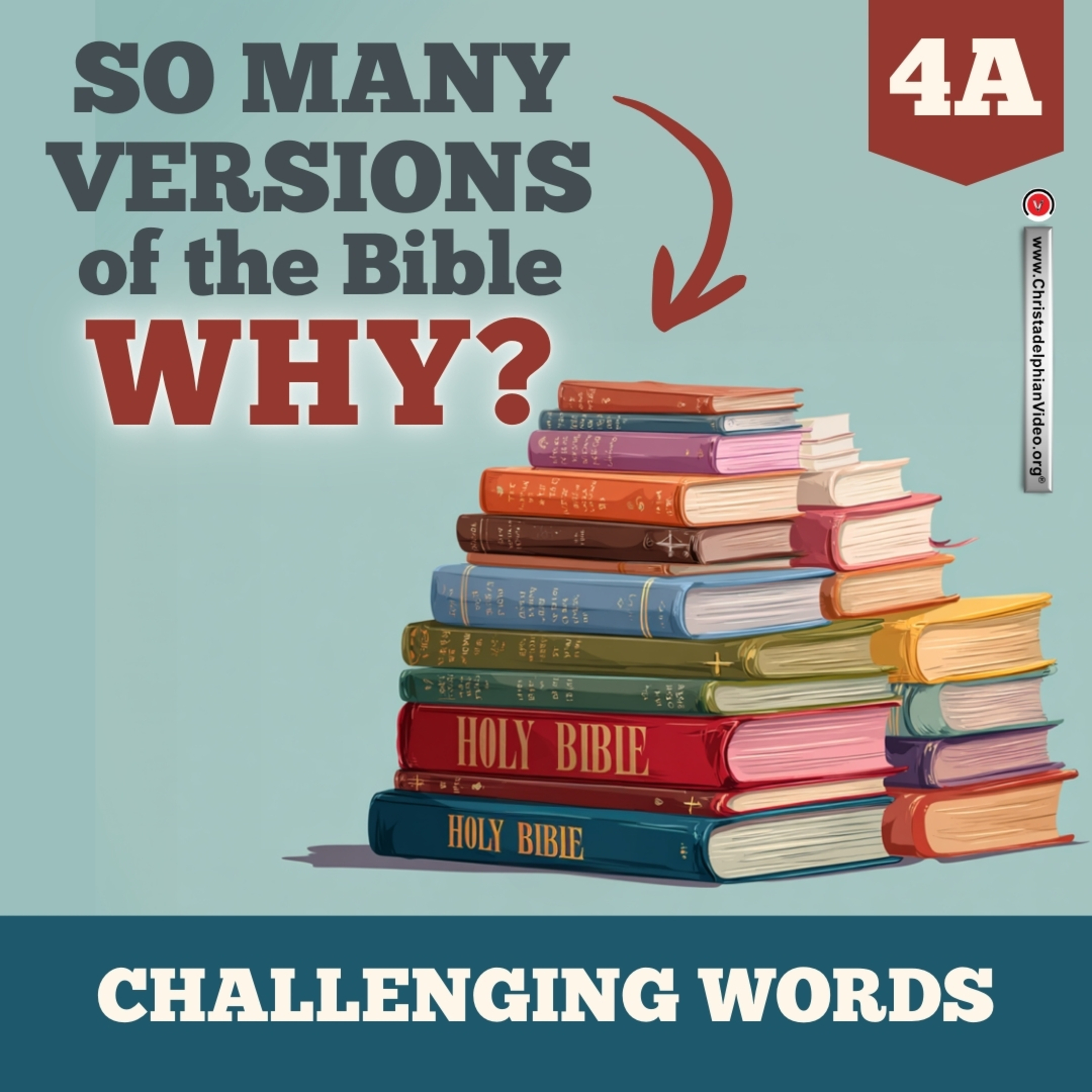 So many versions of the Bible...Why? #4 'A Challenging Words' With Jason Hensley episode artwork