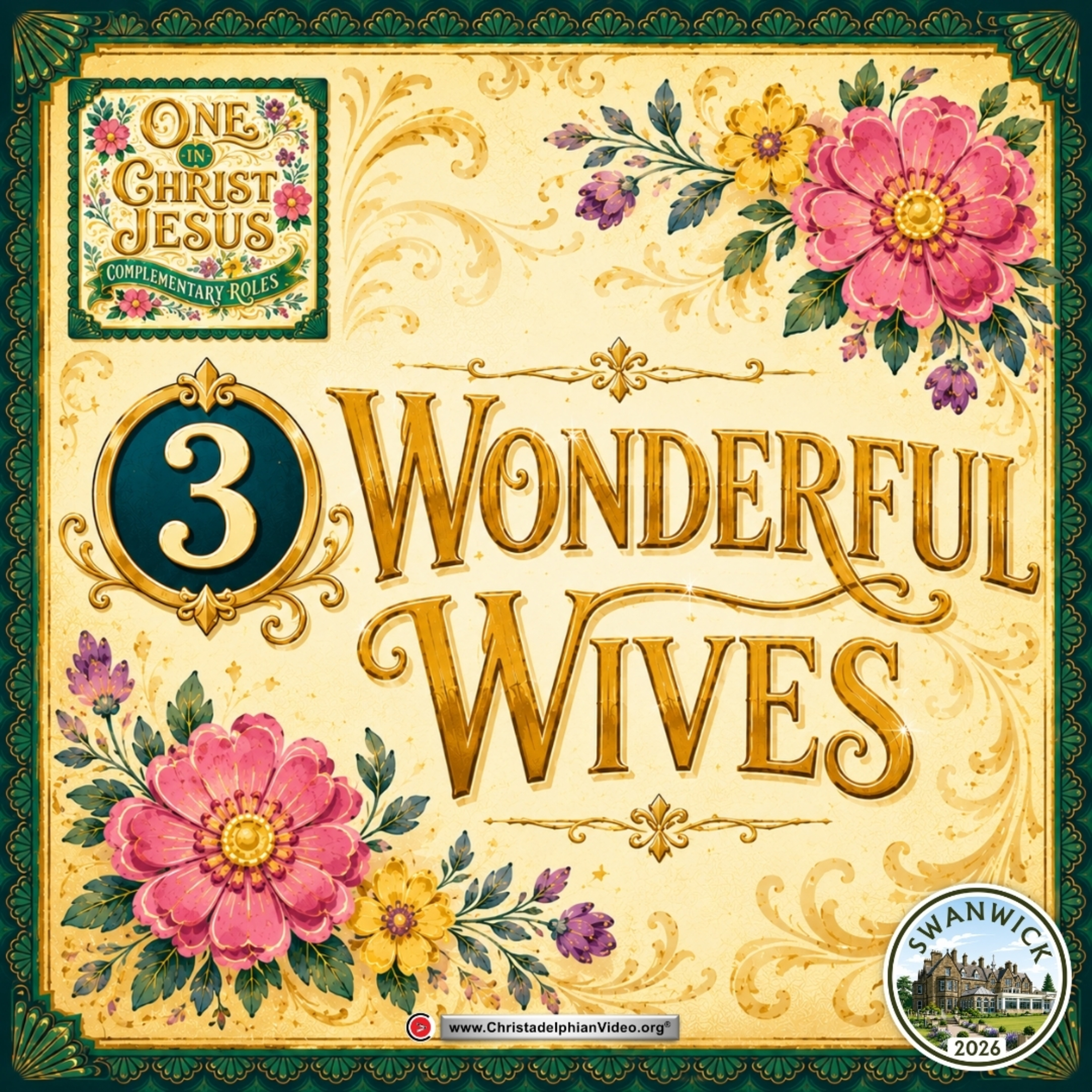 One in Christ: Complimentary Roles #3 'Wonderful Wives' With bible Student Mark O'Grady episode artwork
