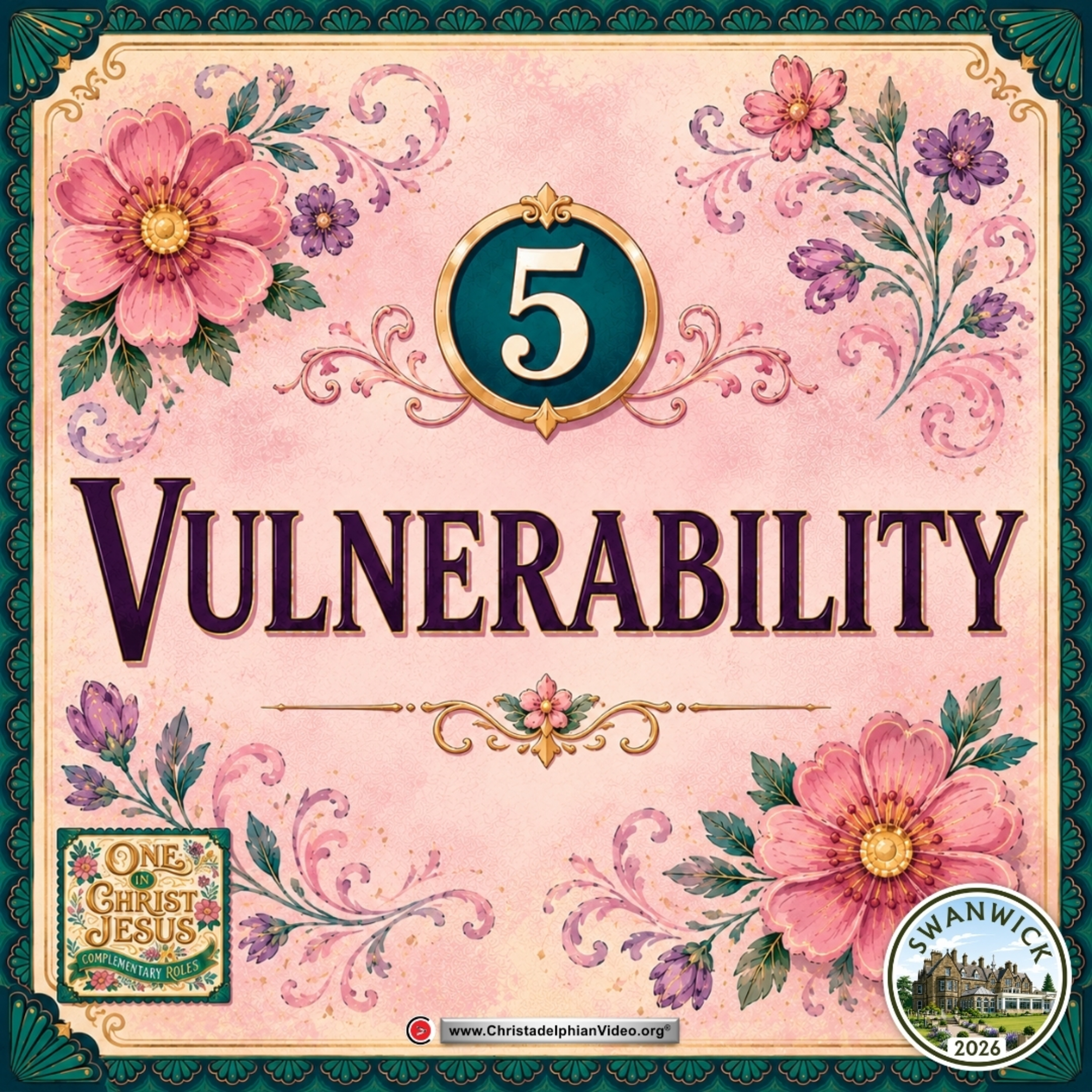One In Christ: Complimentary Roles #5 'Vulnerability' with Bible Student with Mark O'Grady episode artwork
