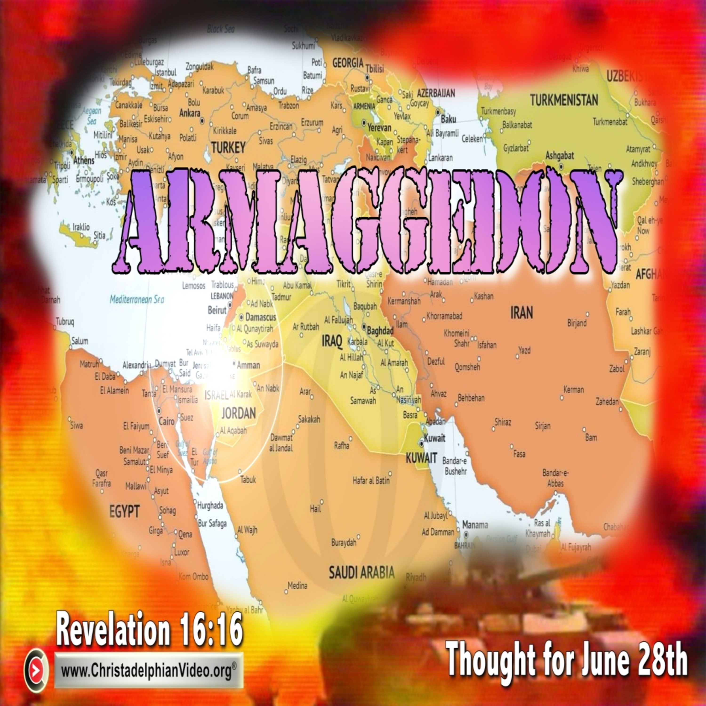 Thought forJune 28th. “ARMAGEDDON” episode artwork