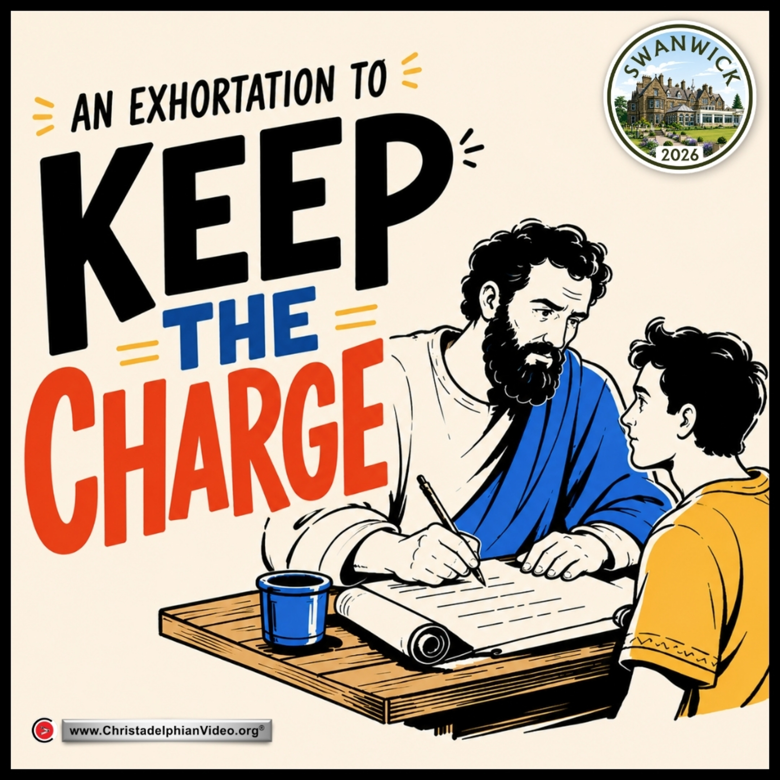 Exhortation to Keep the Charge with Bible Student Mark O'Grady episode artwork