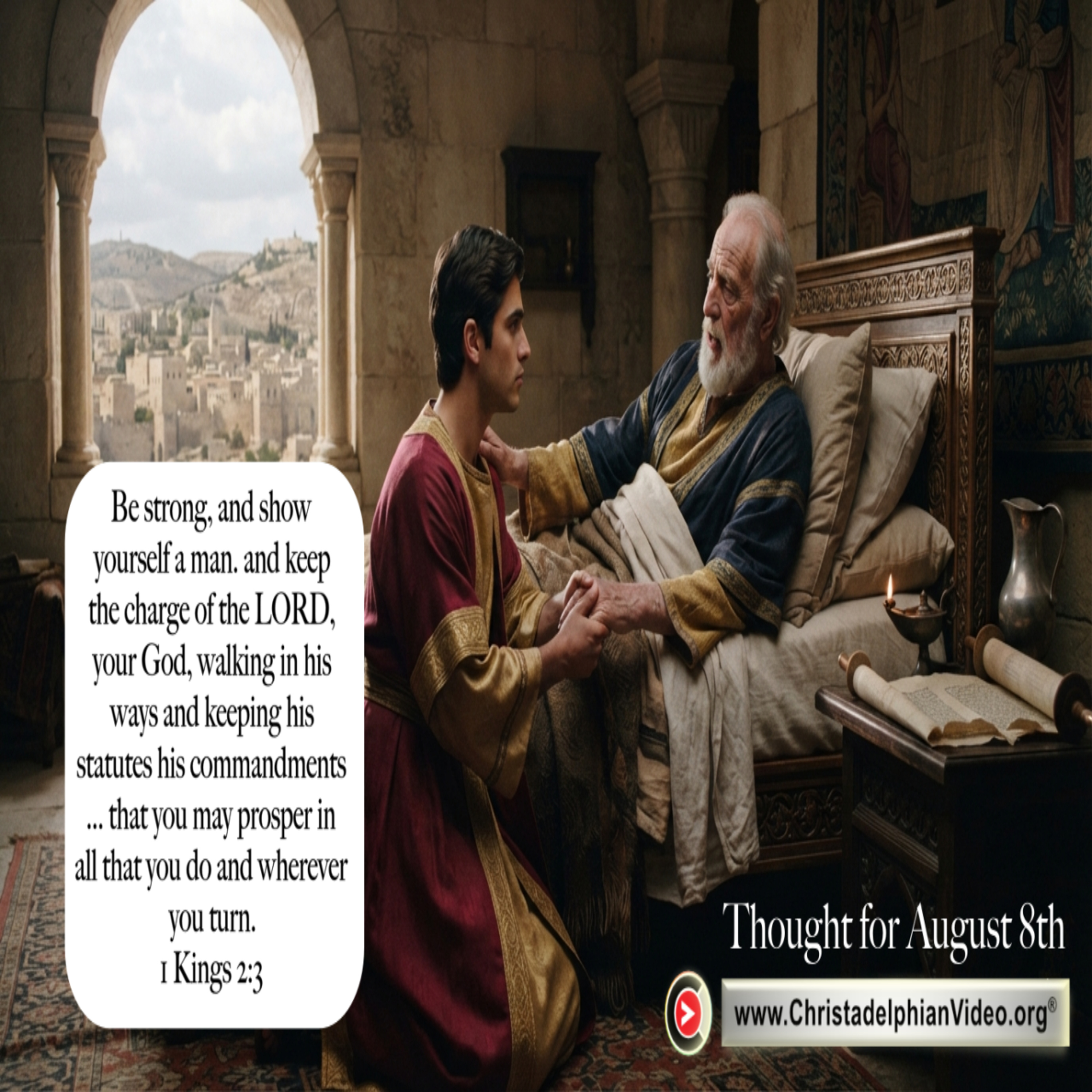 Thought for August 8th. “THAT YOU MAY PROSPER … WHEREVER YOU TURN” episode artwork