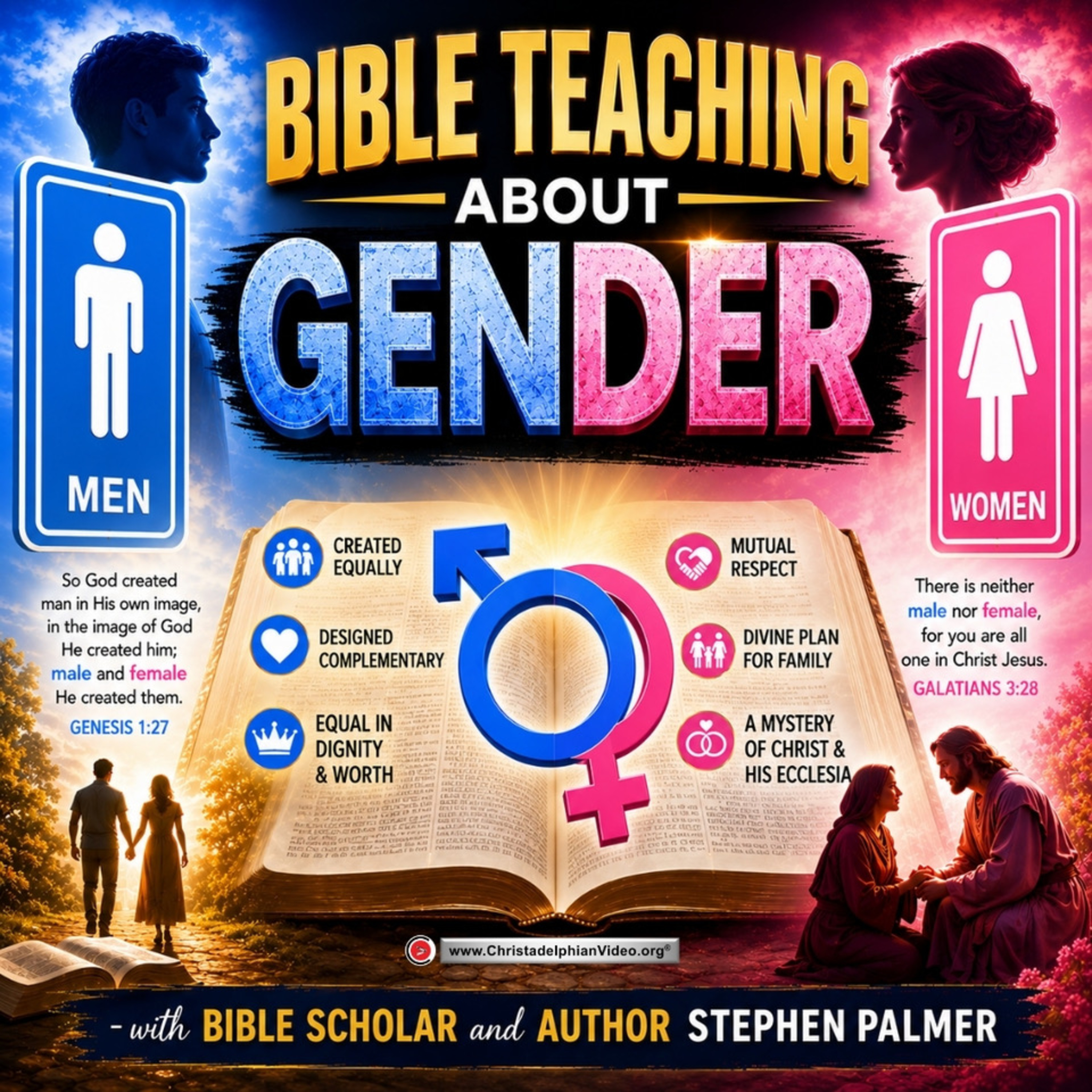 Bible Teaching About Gender with Bible scholar and author Stephen Palmer episode artwork