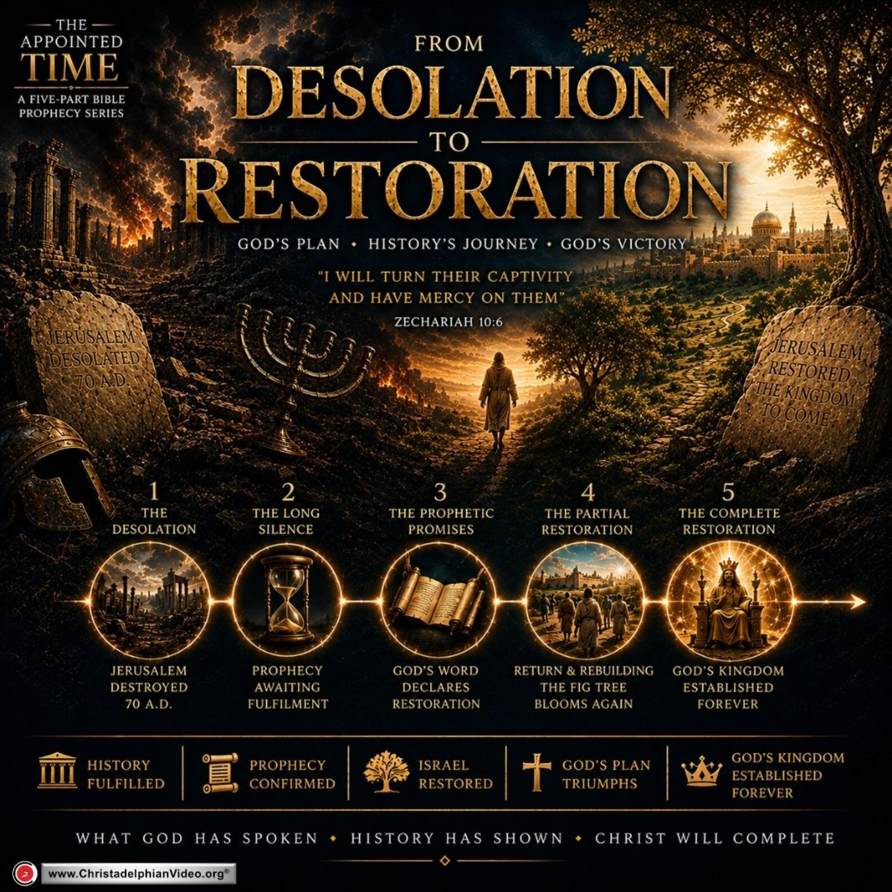 The Appointed Time #5 From Desolation to Restoration with Bible scholar David Zammit episode artwork