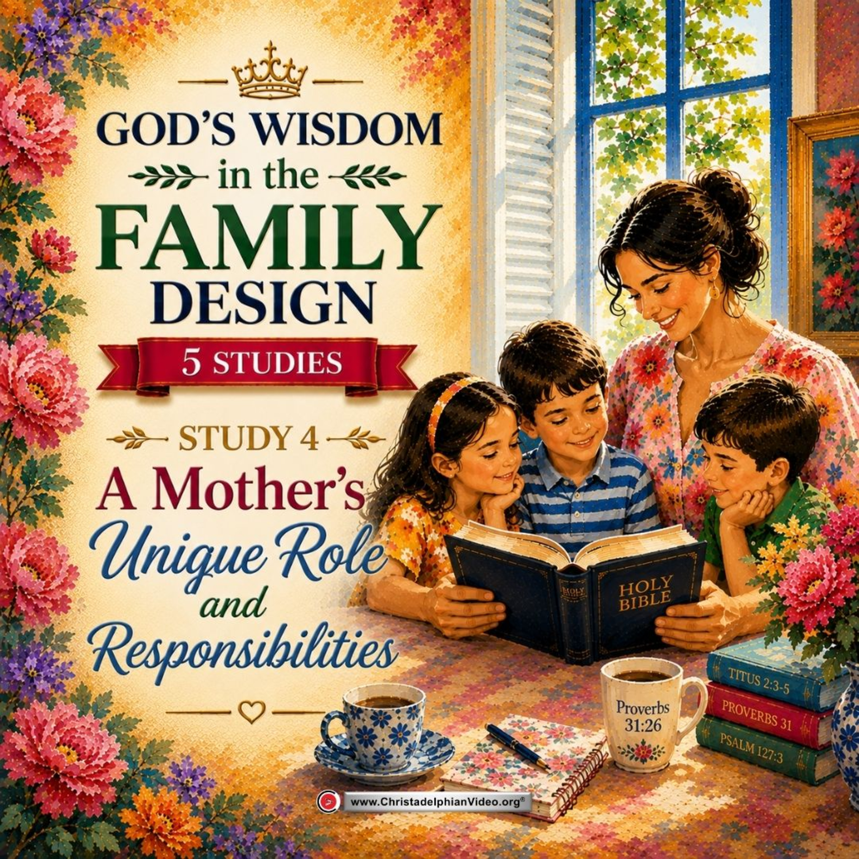God's Wisdom in the Family Design #4 A Mother’s Unique Role and Responsibilities Ken Styles episode artwork