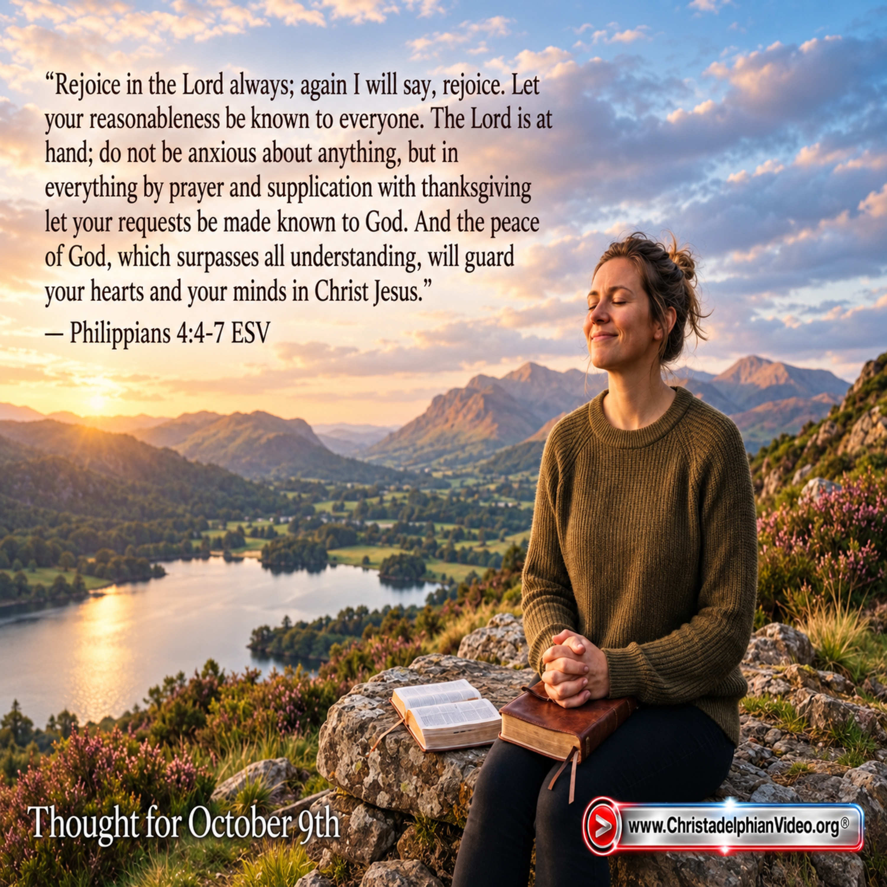 “THE PEACE OF GOD” Phil 4:4-7