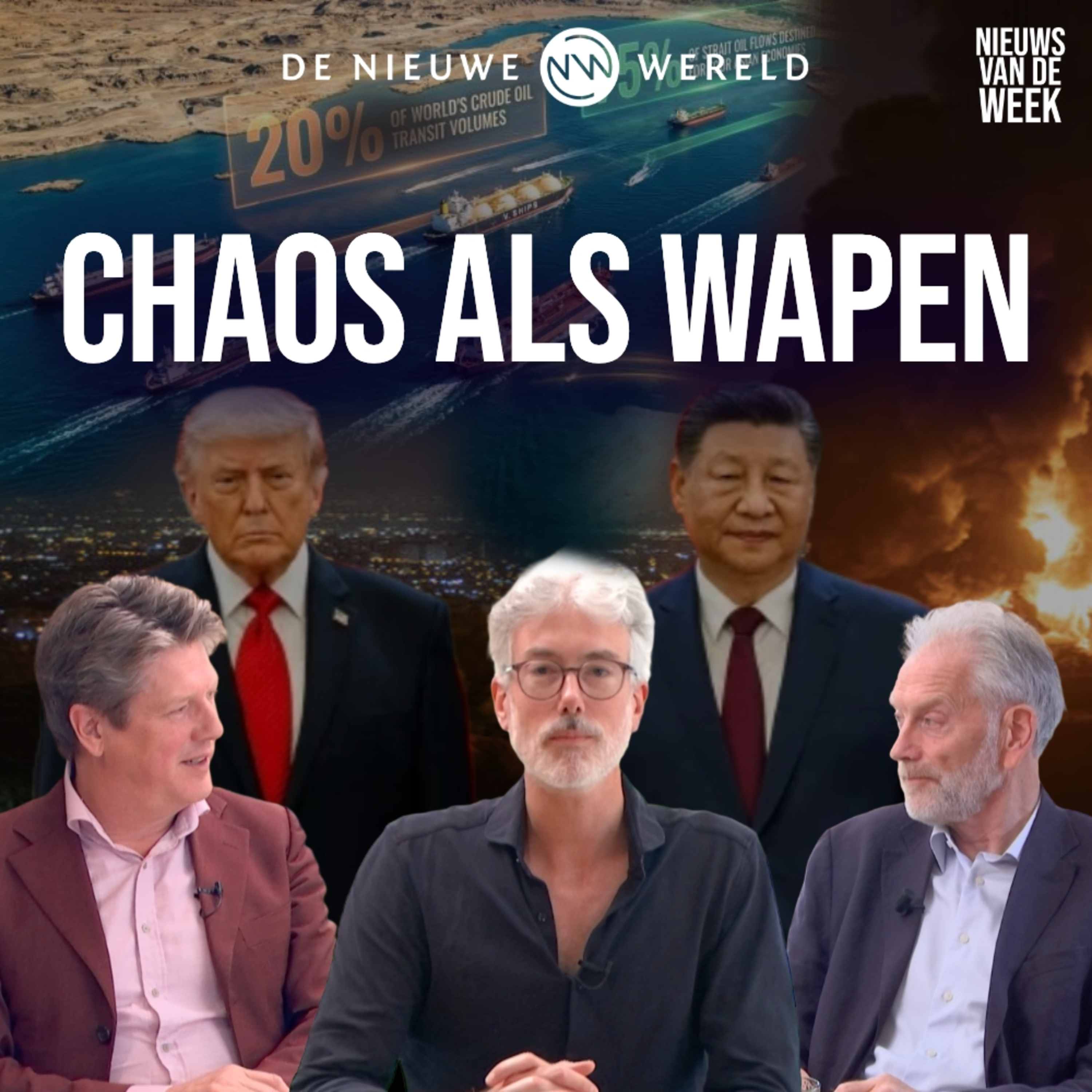 Rode Kruis vlucht uit Ter Apel, orde onder druk, Iran-VS escaleert verder & Trumps chaos |NVDW #2310