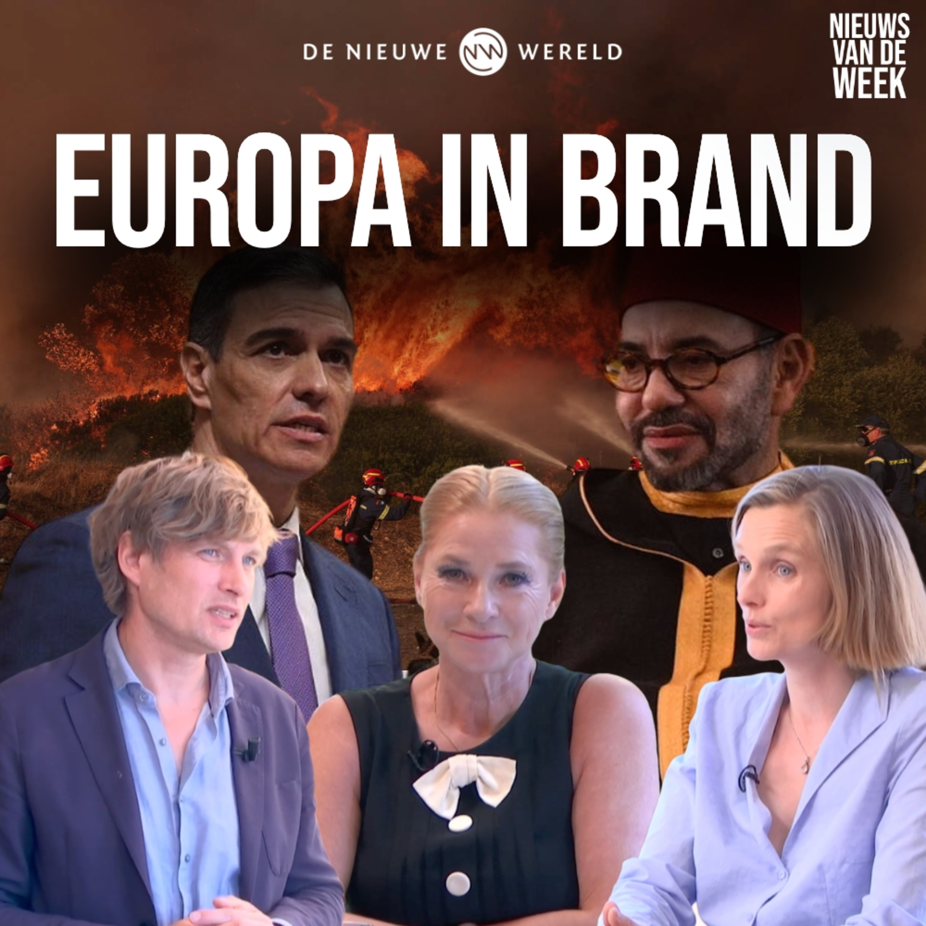Bosbranden in Europa, Ceuta-schandaal, Stikstof, Tucker vs MAGA, Boeren & Iran | NVDW #2330
