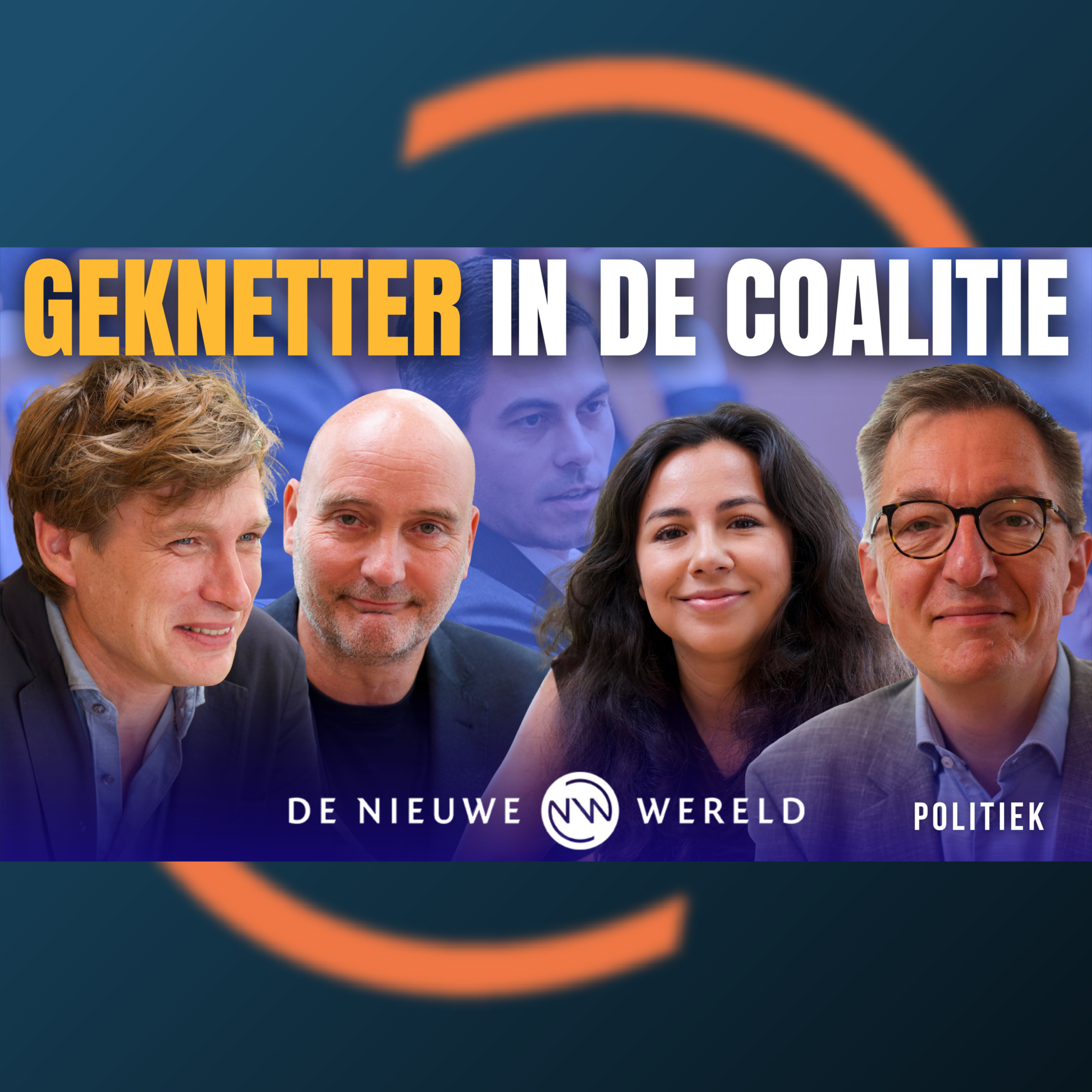 ”Wie Buigt Als Eerste?” | DNW Politiek met Martin Visser en Jelle van Baardewijk #2350