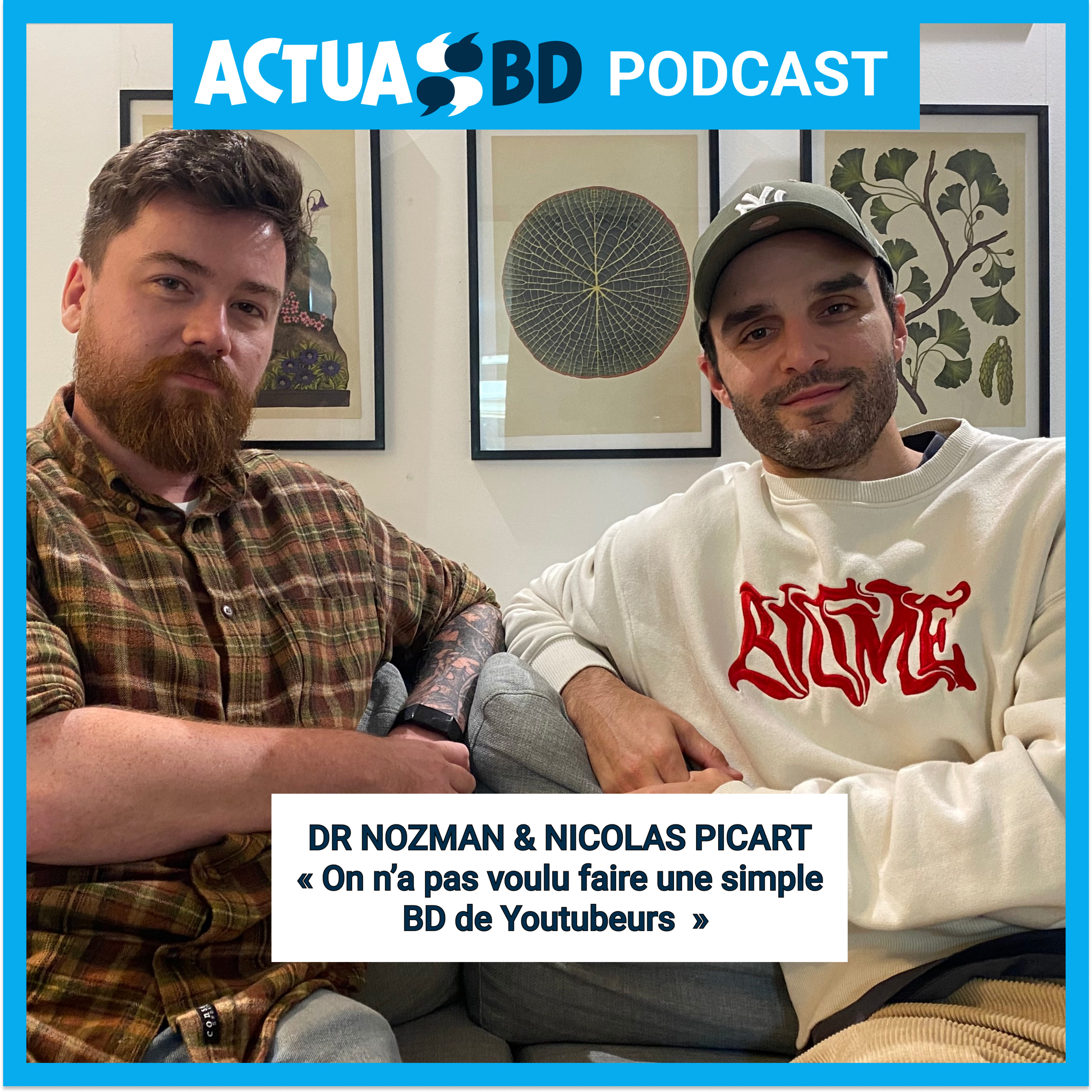 INTERVIEW - Dr. Nozman & Nicolas Picart : « Avec Fractale, on n’a pas voulu faire une simple BD de Youtubeur »