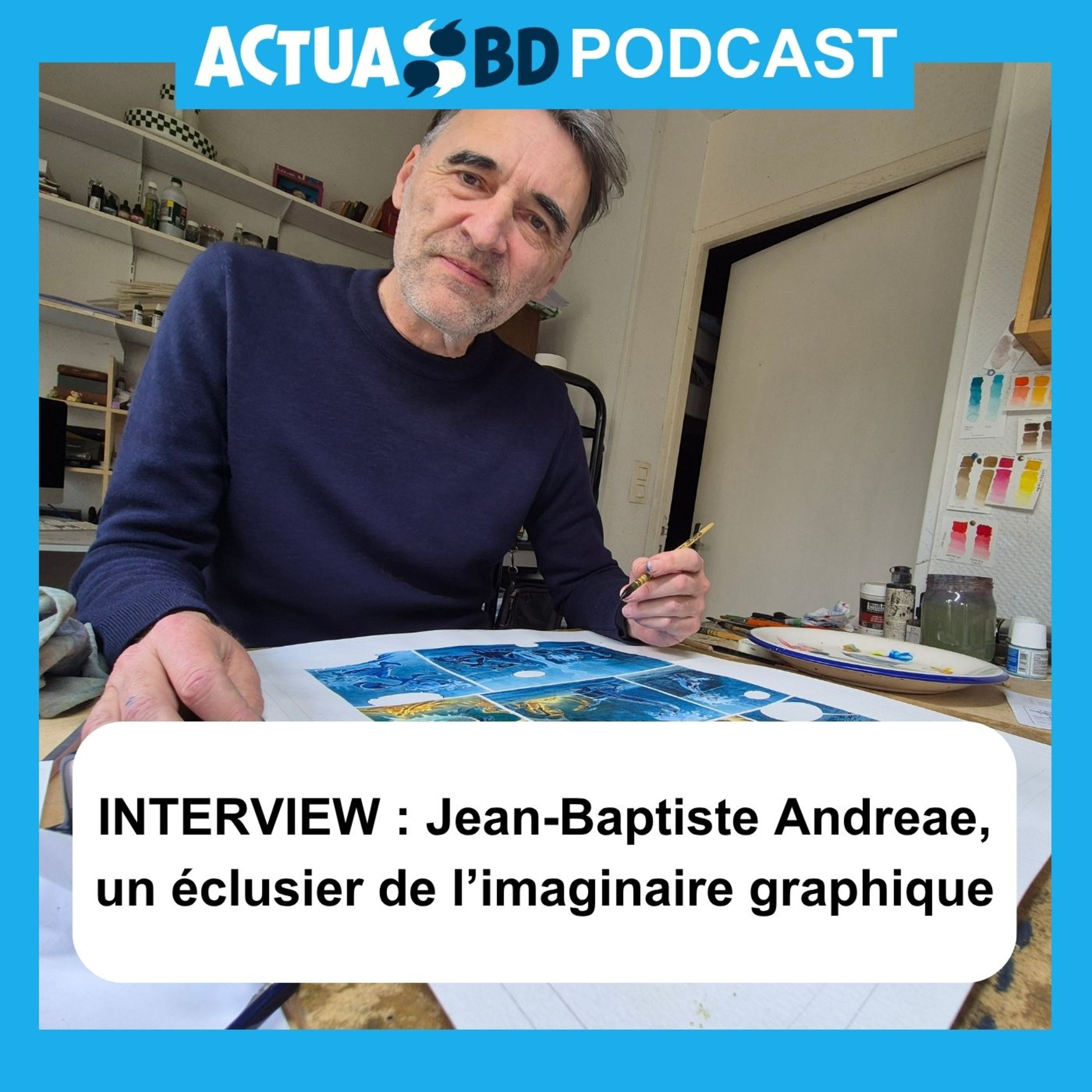INTERVIEW : Jean-Baptiste Andreae, un éclusier de l’imaginaire graphique