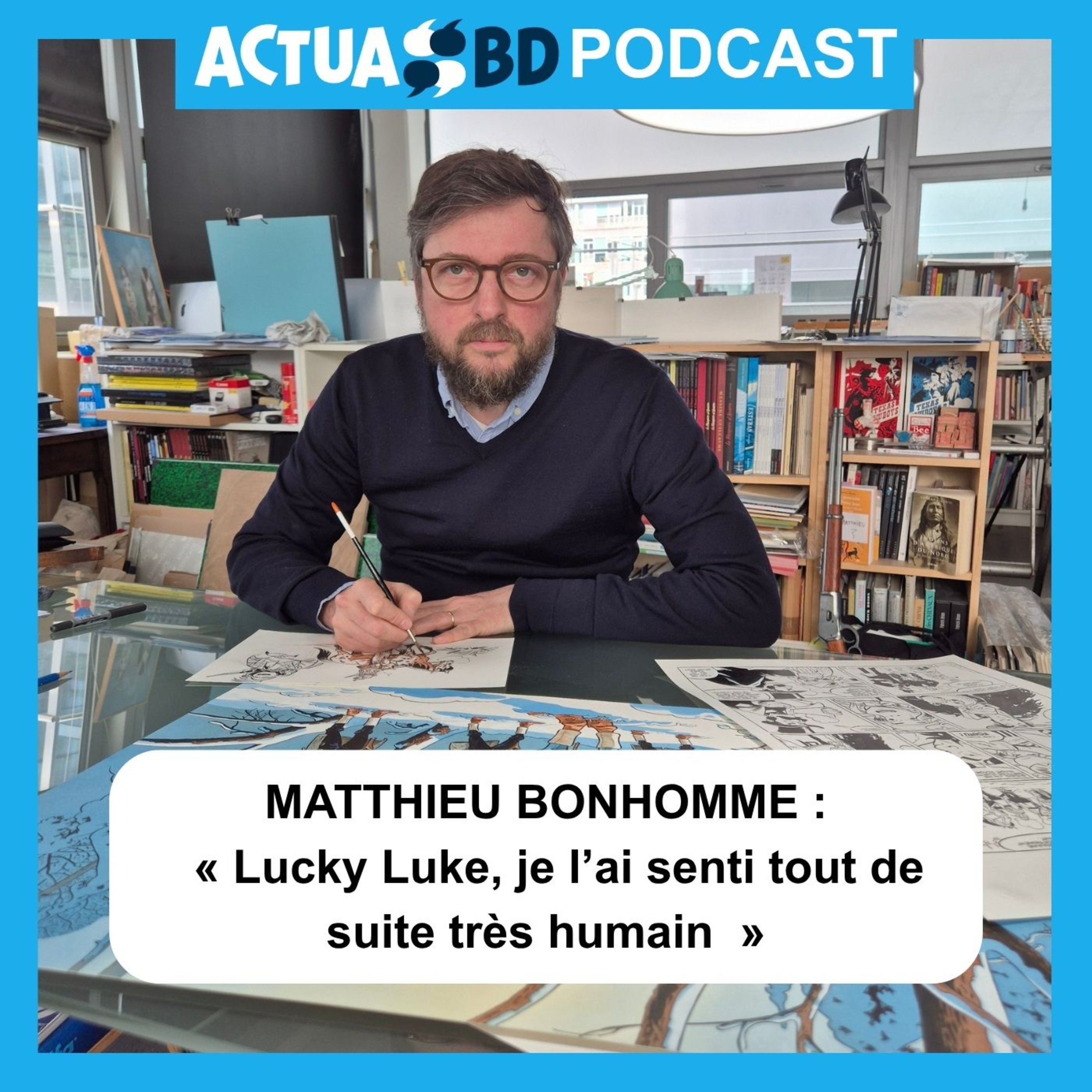 INTERVIEW - Matthieu Bonhomme : « Lucky Luke, je l’ai senti tout de suite très humain »