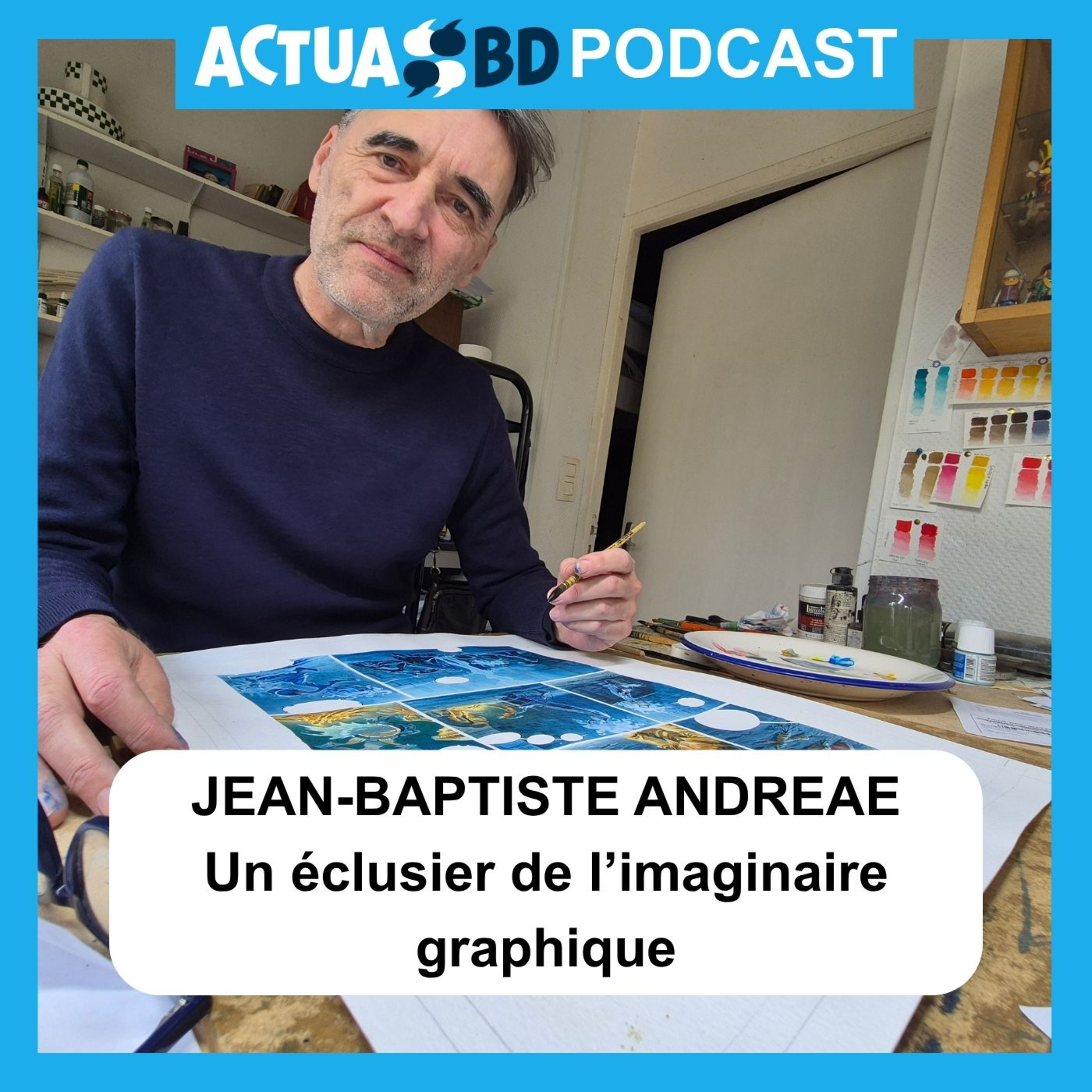INTERVIEW : Jean-Baptiste Andreae, un éclusier de l’imaginaire graphique episode artwork