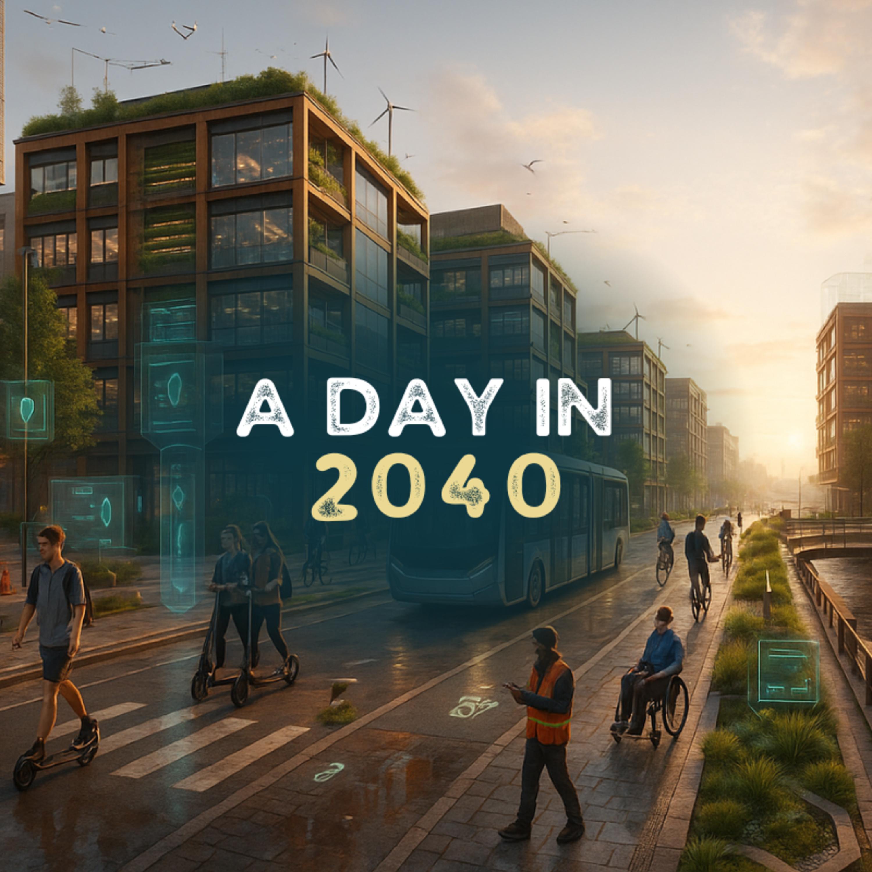 A Day in 2040: What a Construction Project Looks Like in 15 years (Engineering, Architecture, Construction, Management)