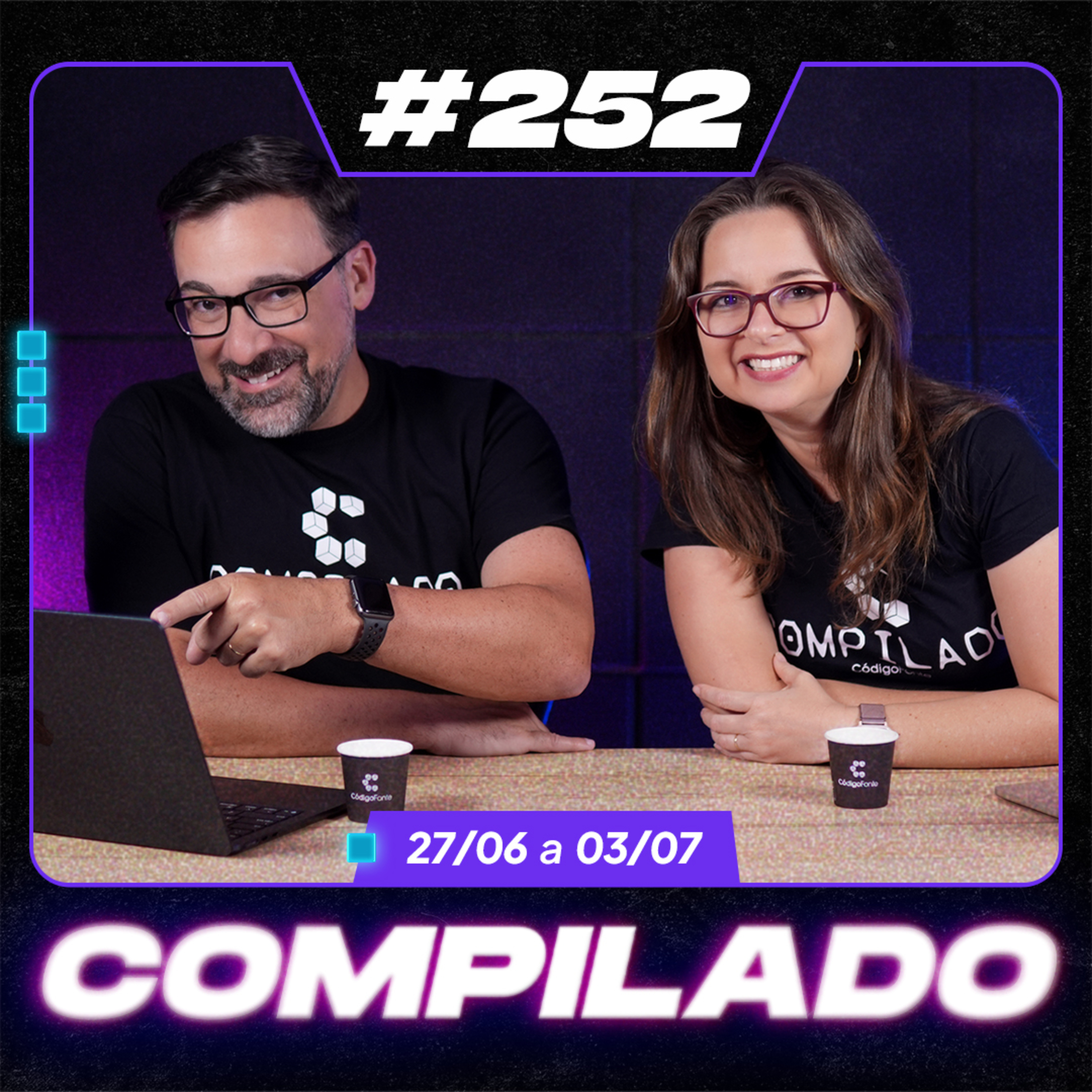 Novos modelos da OpenAI restritos; Fable 5 e Mythos 5 liberados, e Claude Sonnet 5; Nova atualização do Git e TypeScript 7.0 em Go [Compilado #252] episode artwork