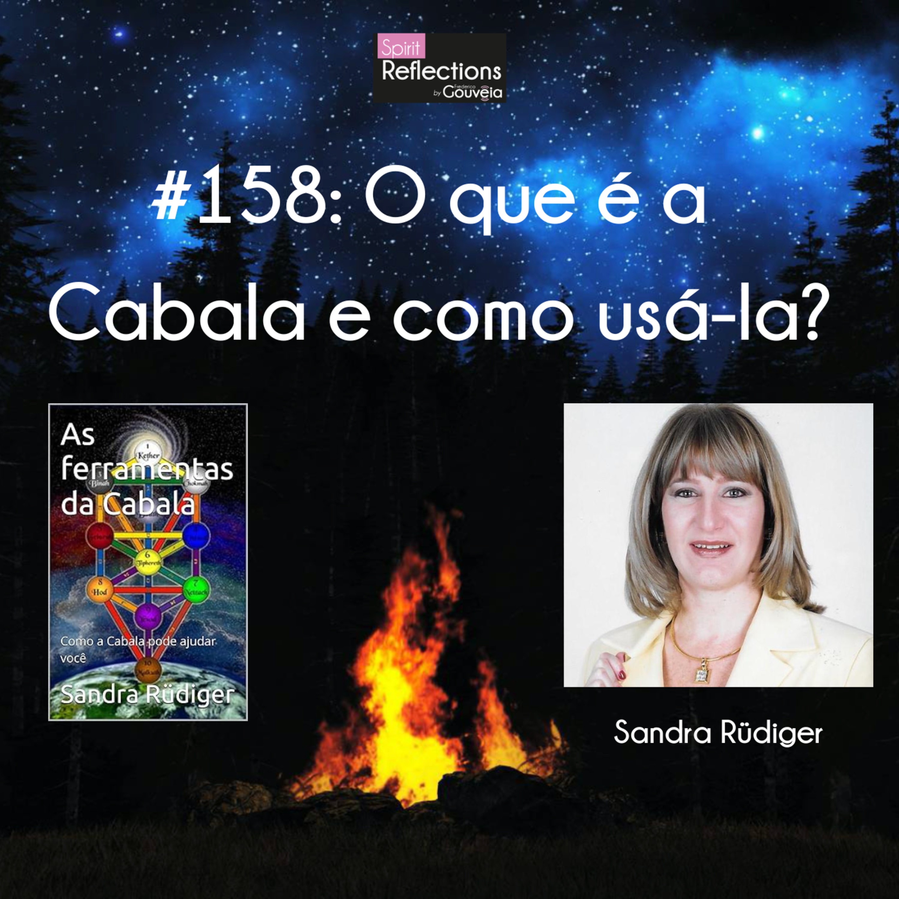 #158: O que é a Cabala e como usá-la? Com Sandra Rütiger episode artwork