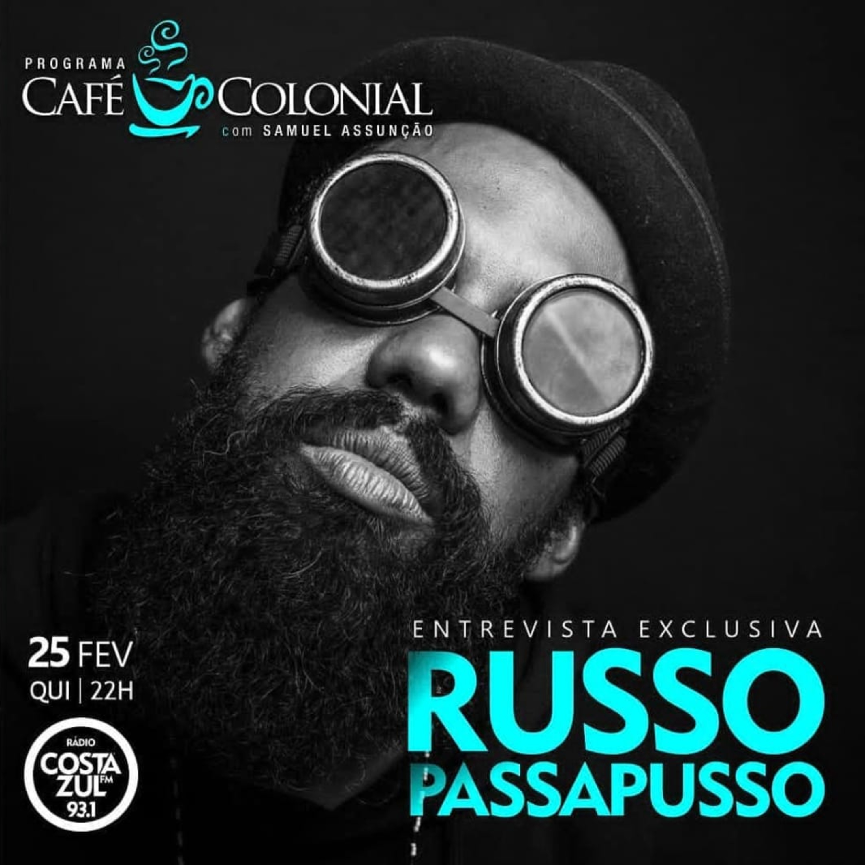 CAFÉ COLONIAL com RUSSO PASSAPUSSO episode artwork