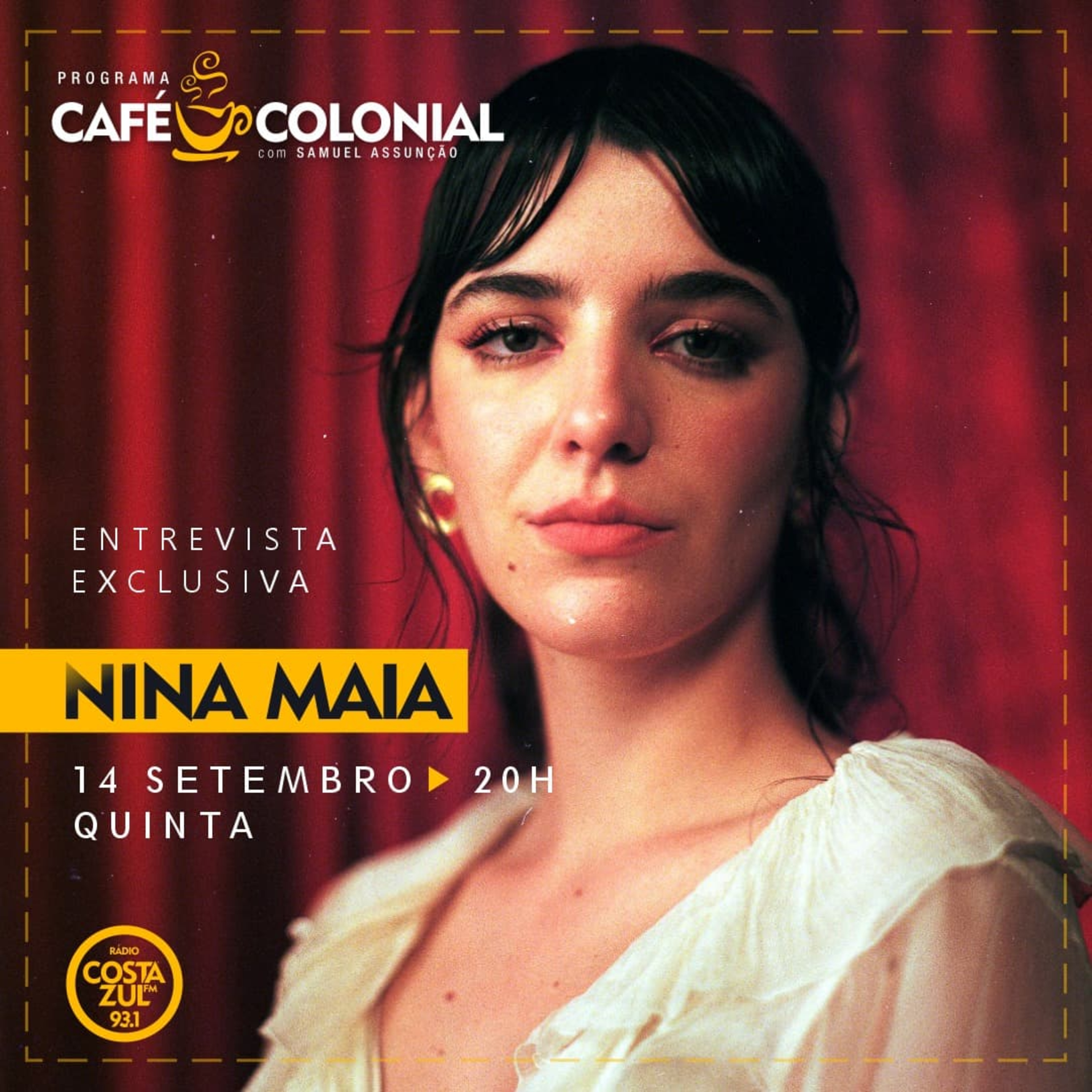 CAFÉ COLONIAL com NINA MAIA episode artwork
