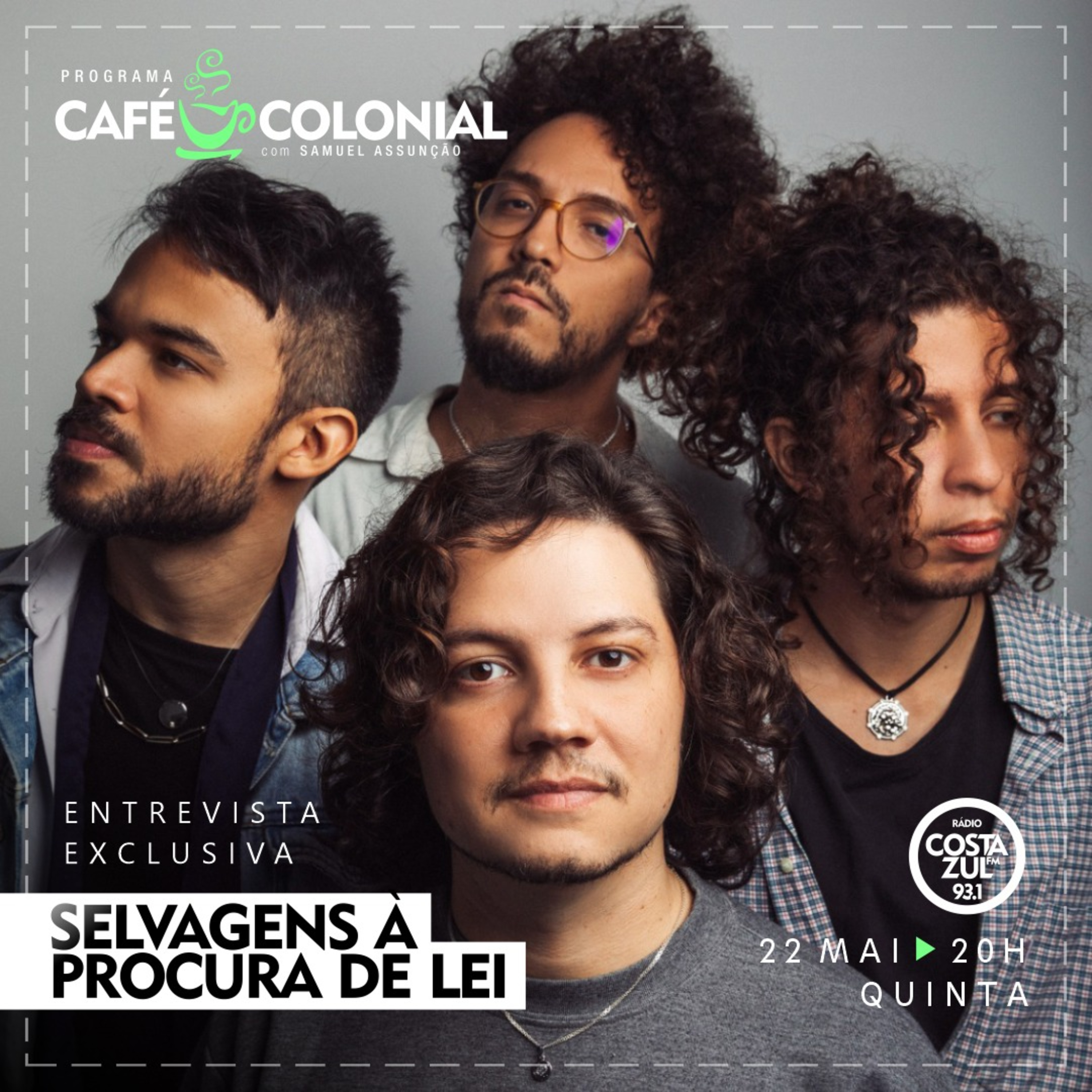 CAFÉ COLONIAL com SELVAGENS À PROCURA DA LEI episode artwork