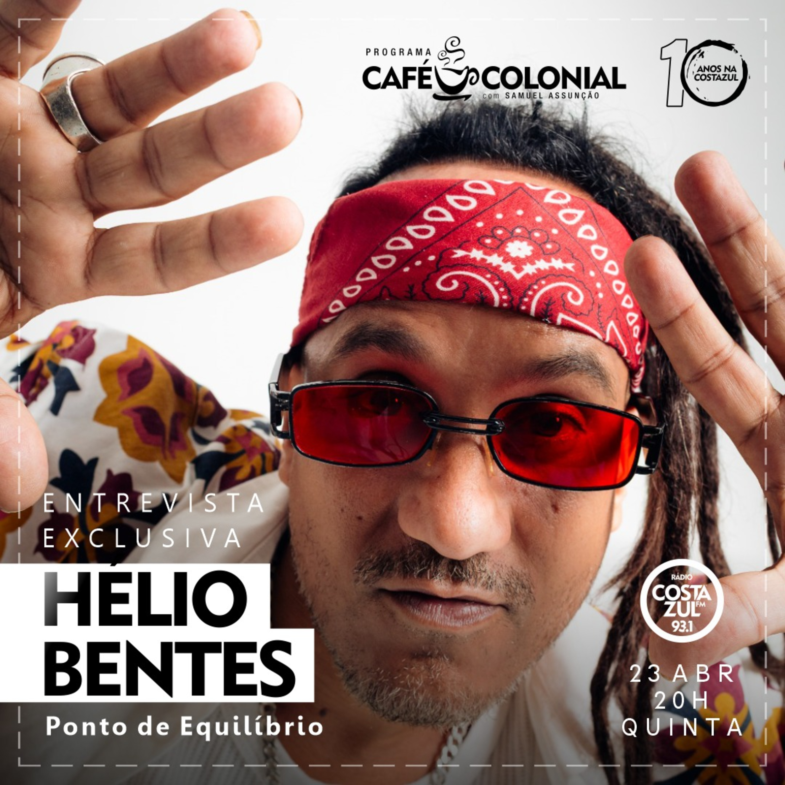 CAFÉ COLONIAL com HÉLIO BENTES episode artwork