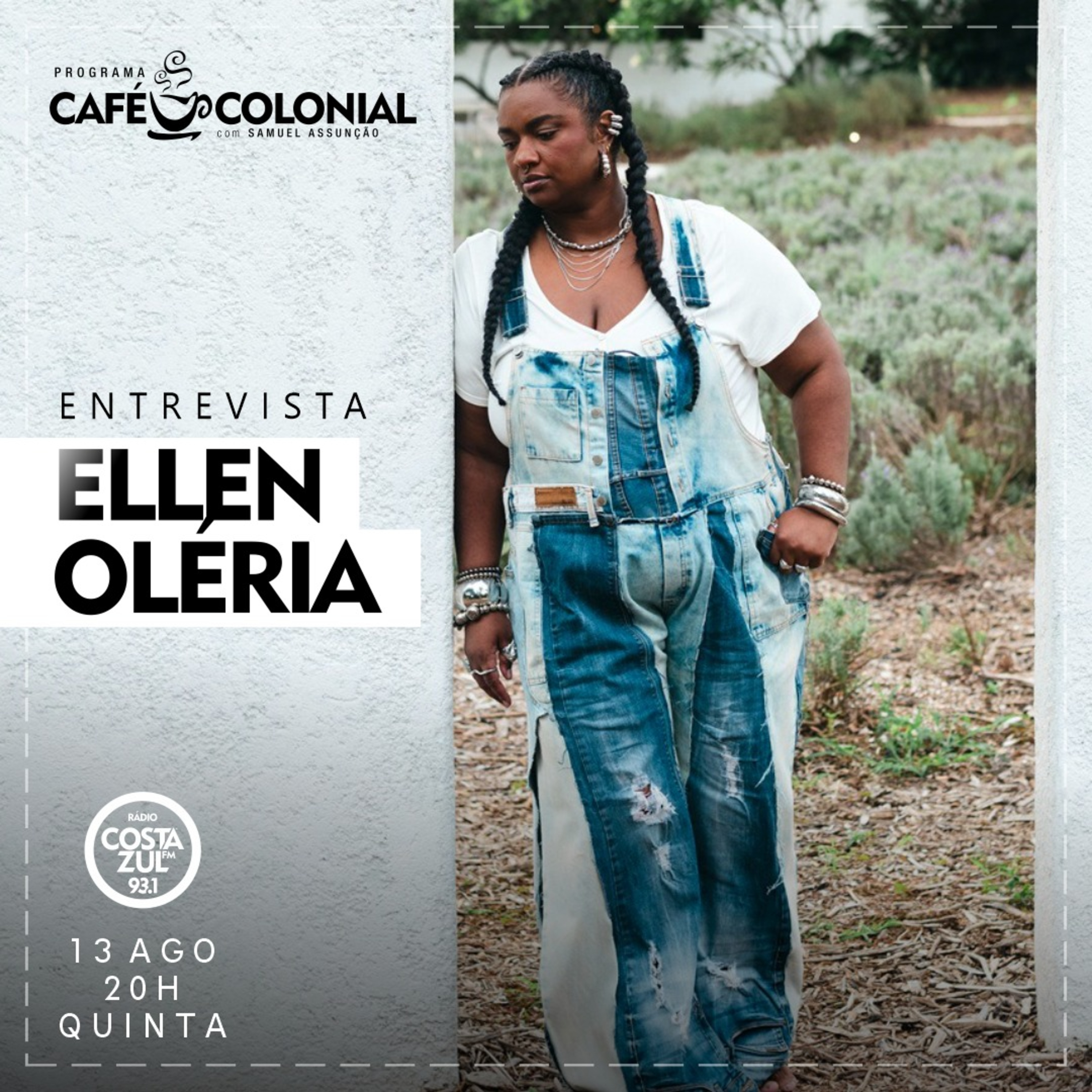 CAFÉ COLONIAL com ELLEN OLÉRIA episode artwork