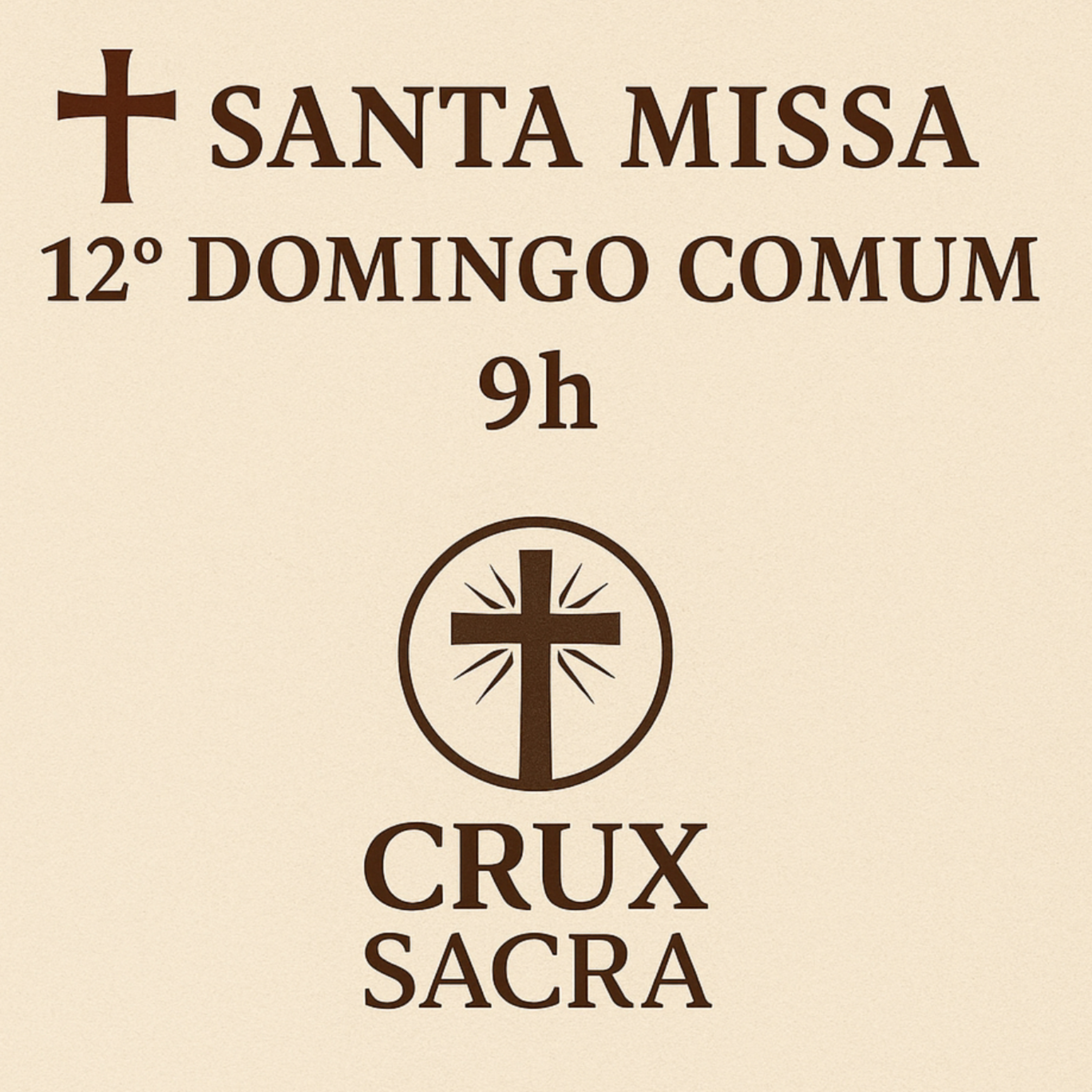✝️🙏 Santa Missa – 12º Domingo do Tempo Comum | 9h 🙏✝️ 21 de Junho de 2025 episode artwork