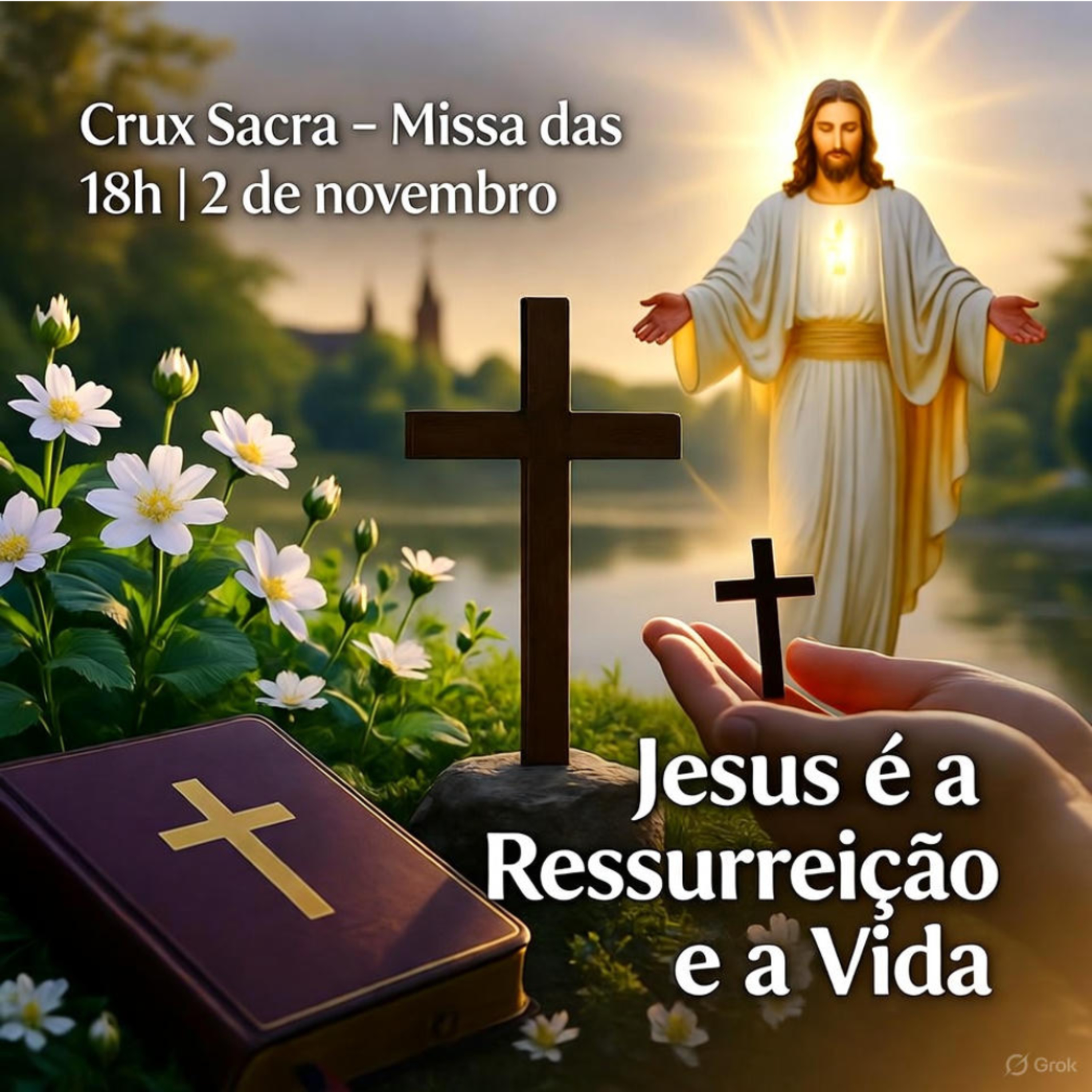 ✝️ Crux Sacra – Missa das 18h | 2 de novembro