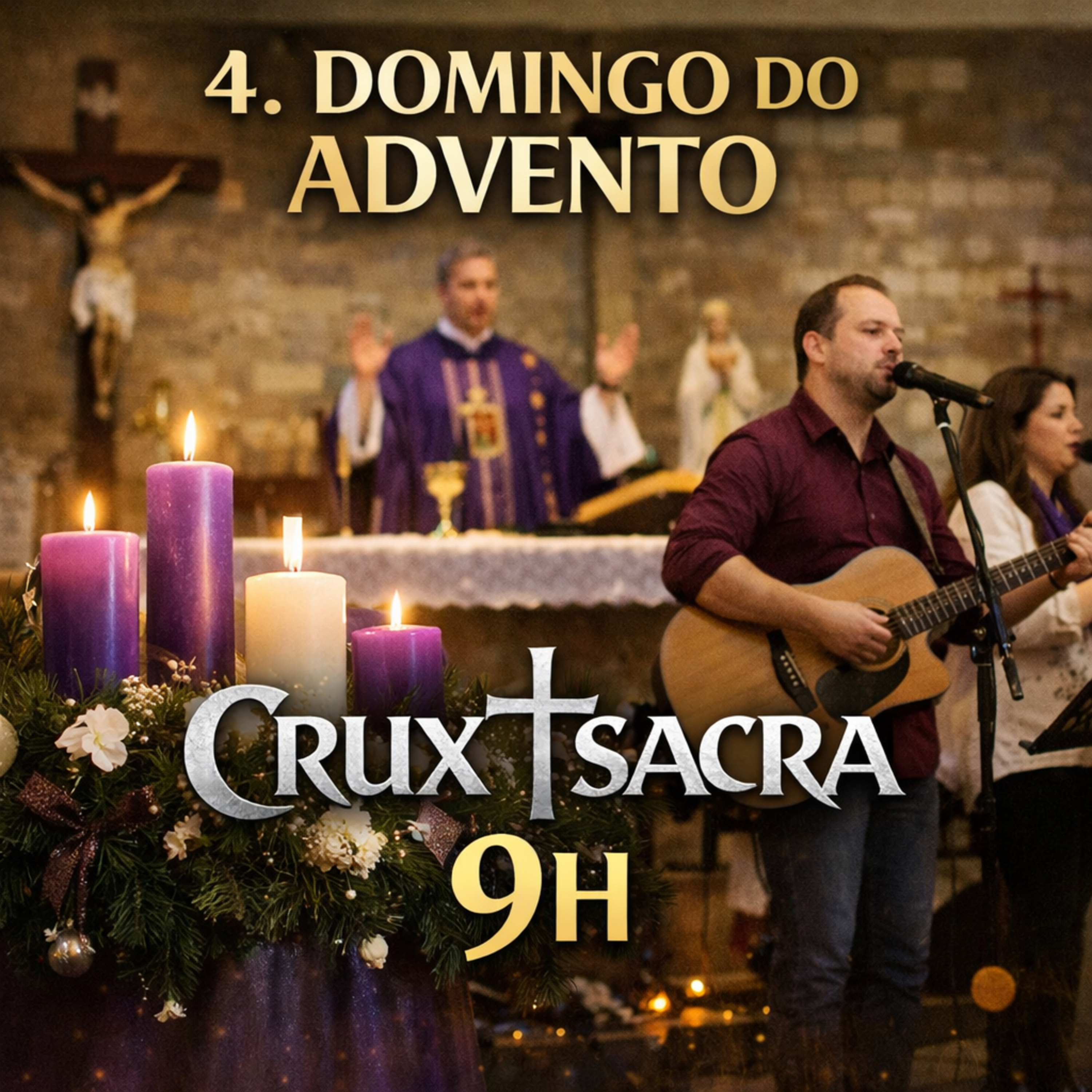 ✨ 4º Domingo do Advento | Santa Missa – 9h ✨