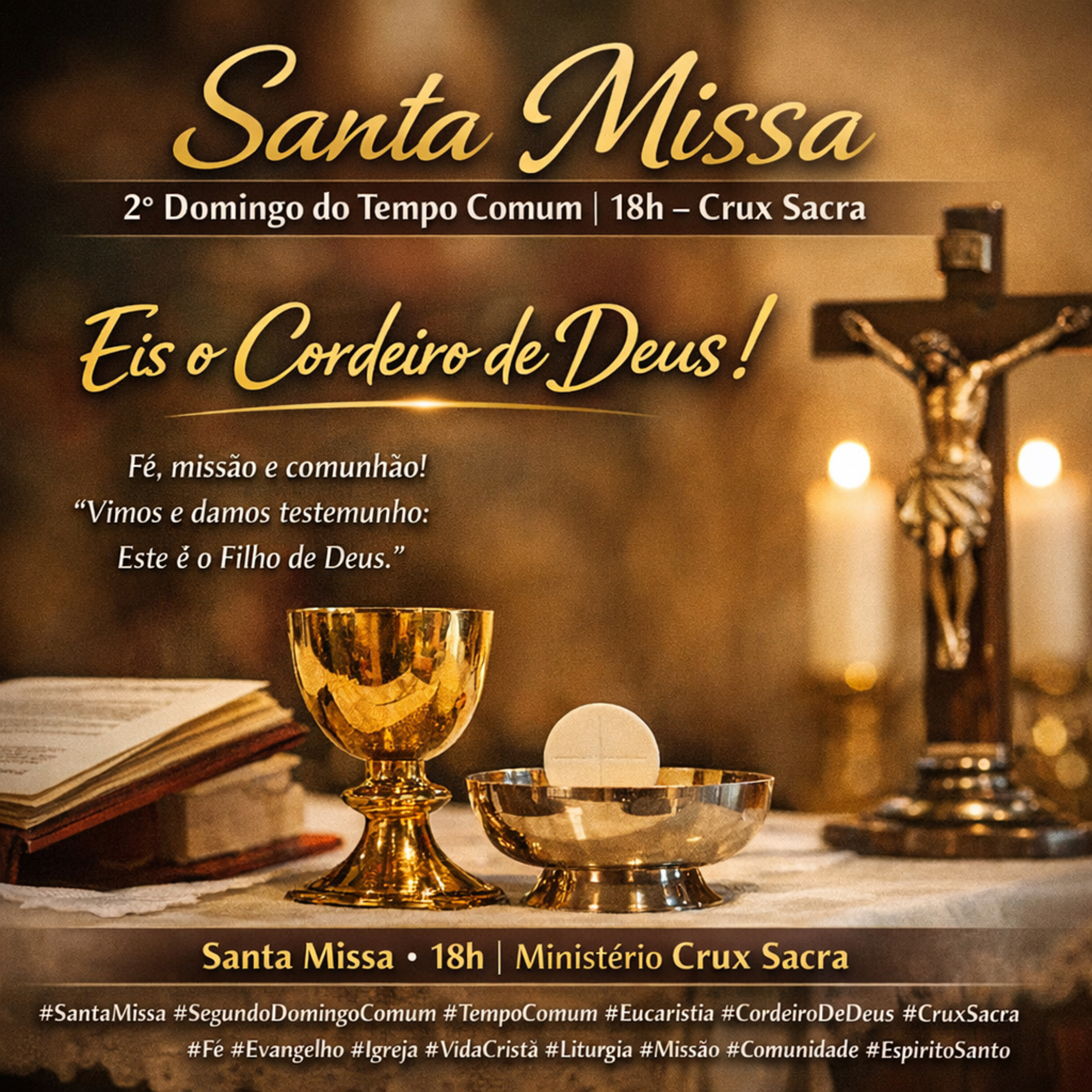 18h - 2. Domingo Comum - 18. Jan / 2026