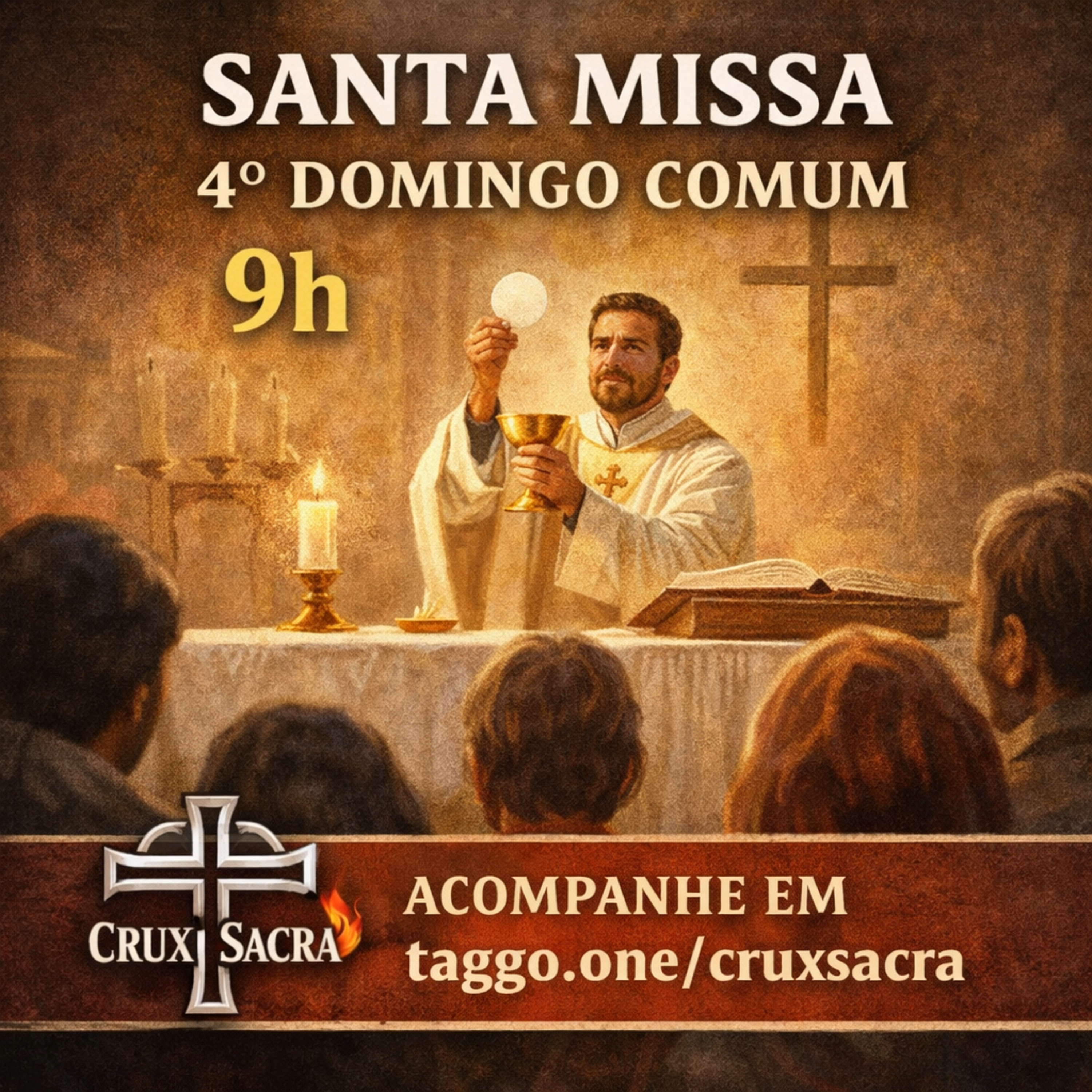 01 de Fevereiro de 2026 - 9h - 4. Domingo Comum