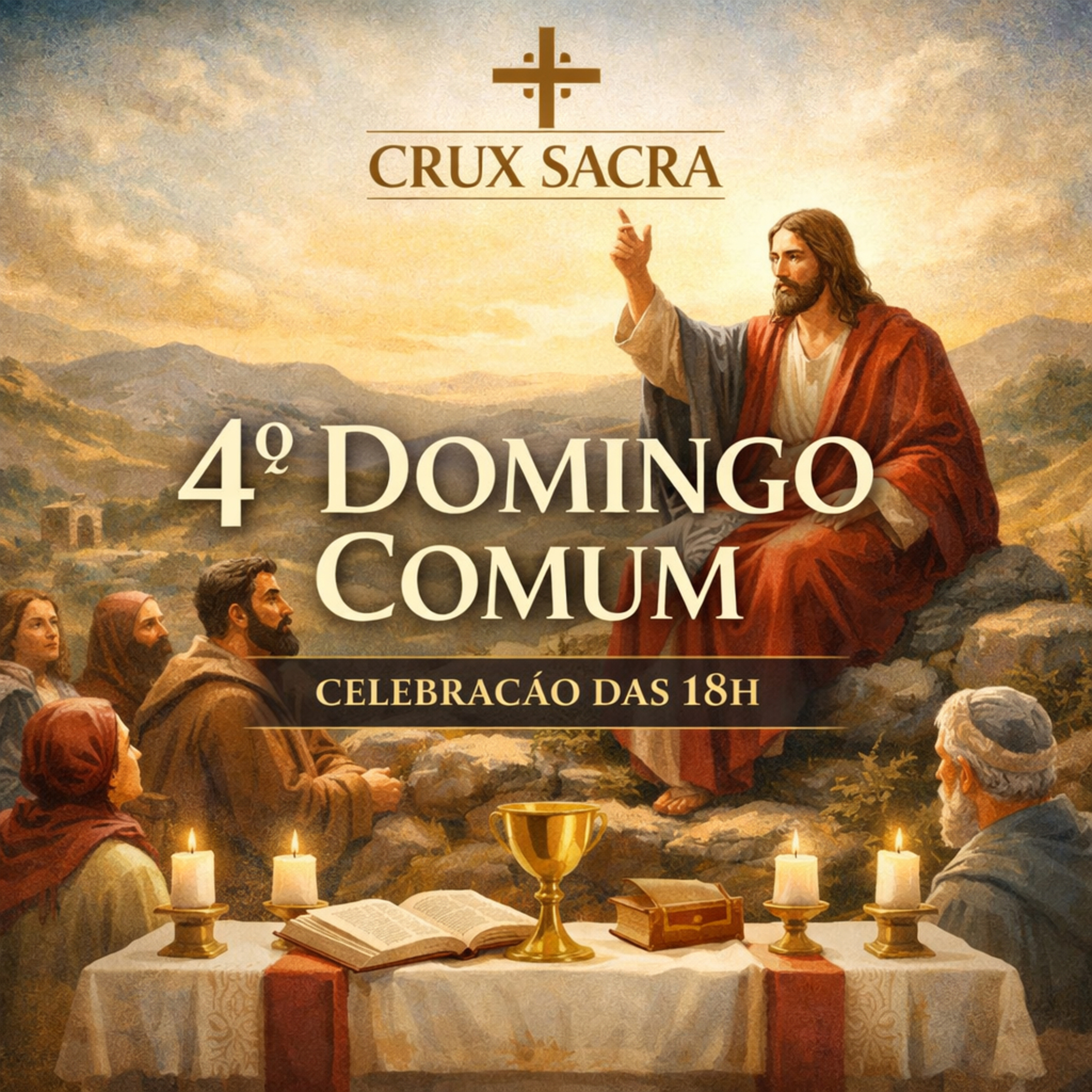 01 de Fevereiro de 2026 - 18h - 4. Domingo Comum 
